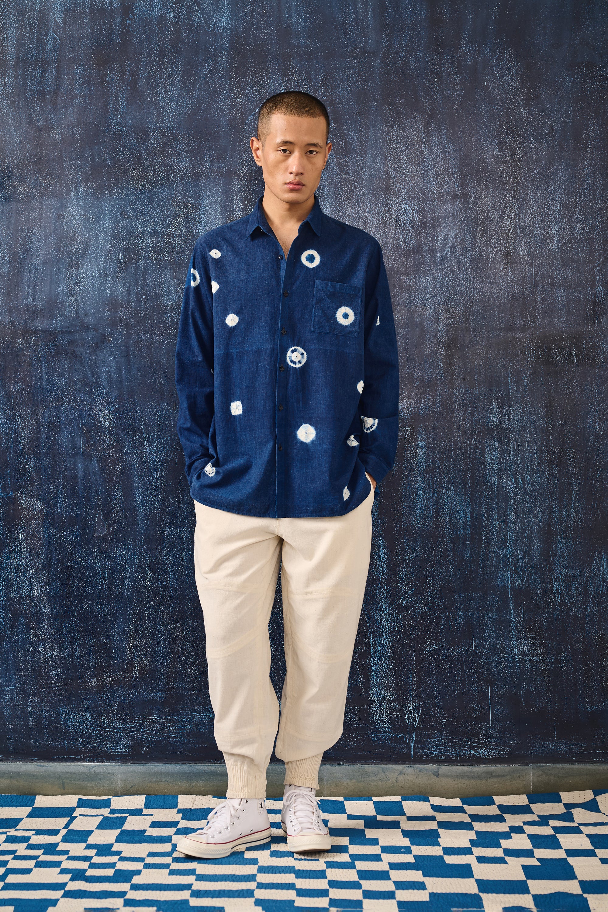 UNISEX SHIBORI SHIRT