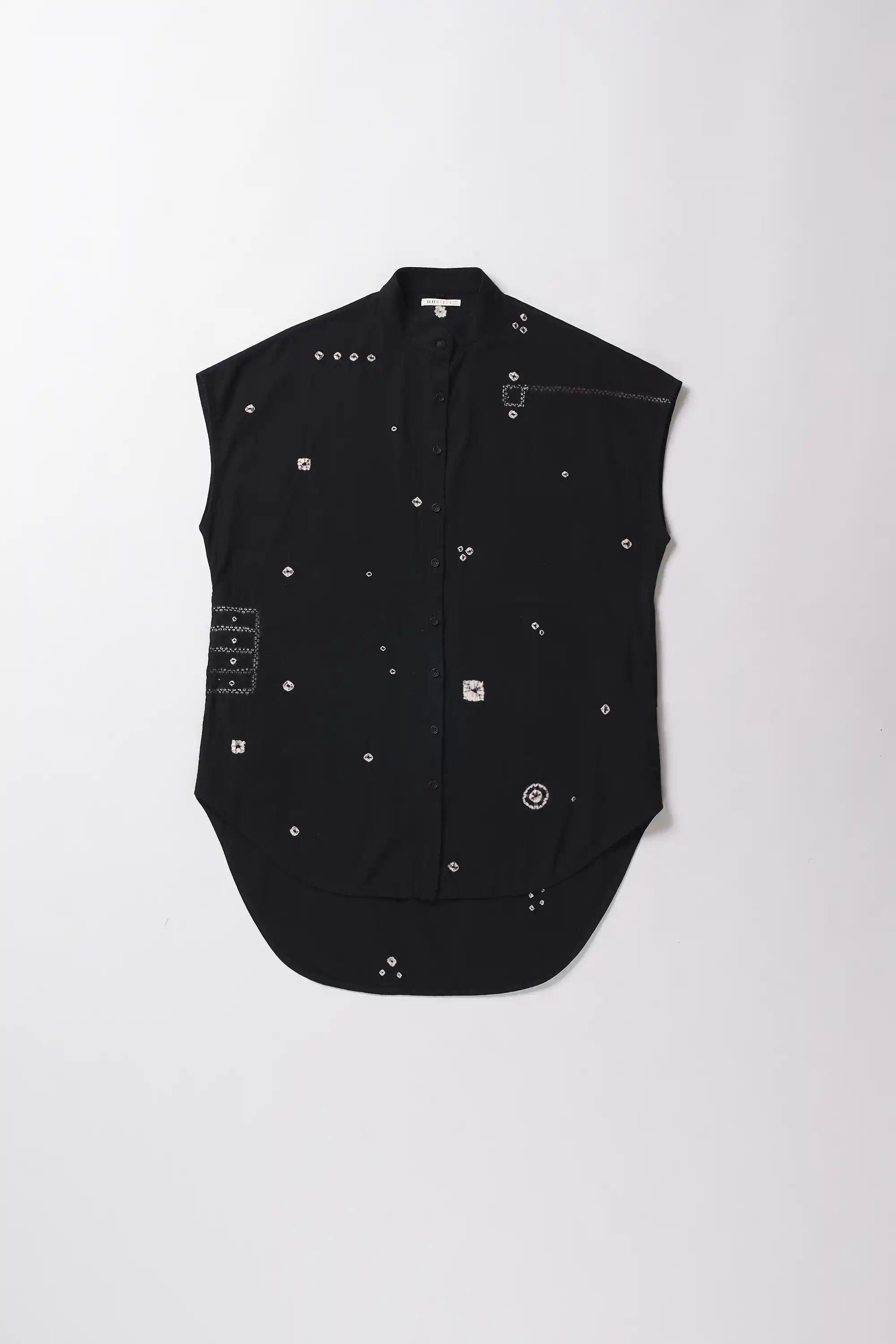 Stryna Black Relaxed Shirt