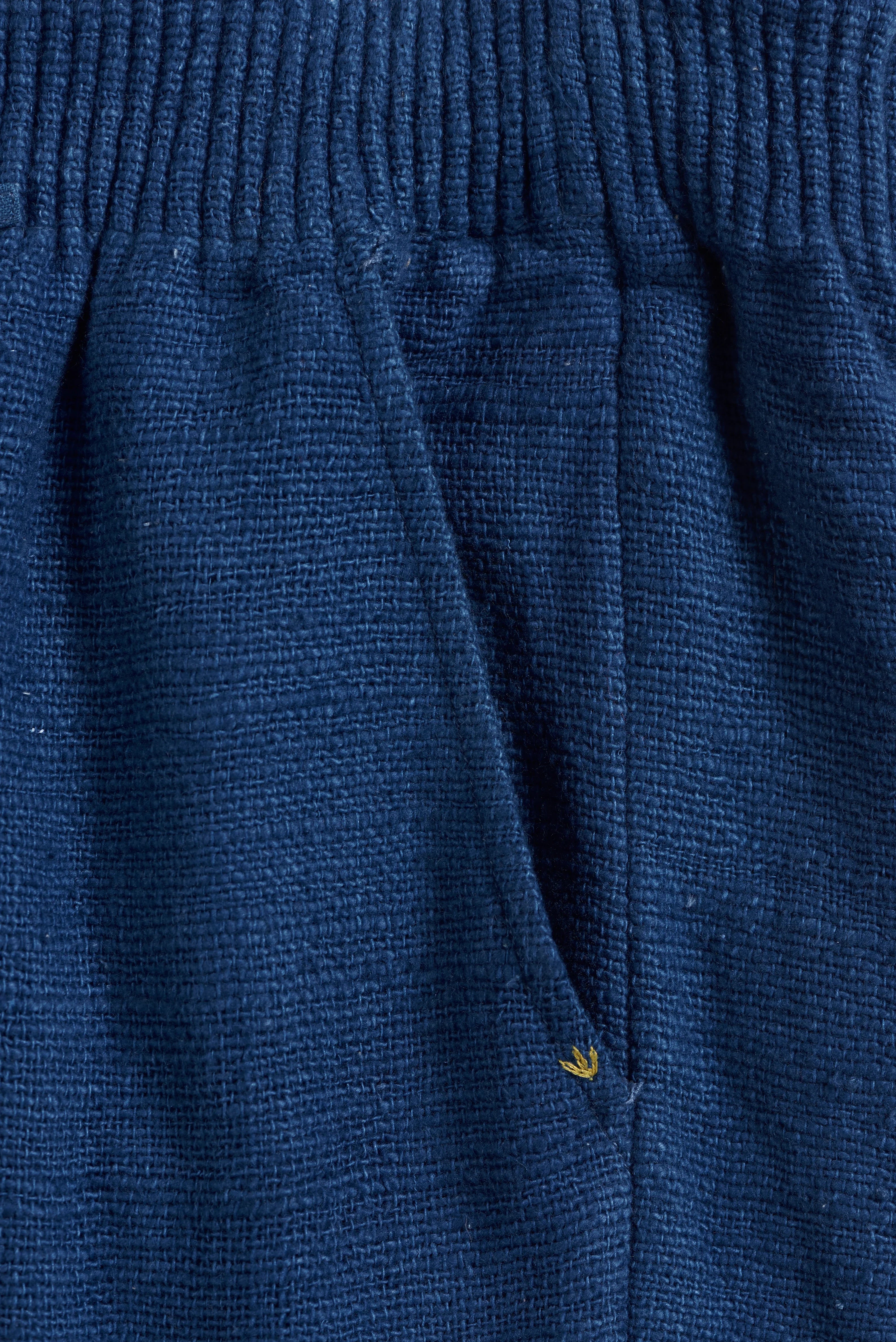 ORGANIC COTTON INDIGO JOGGERS