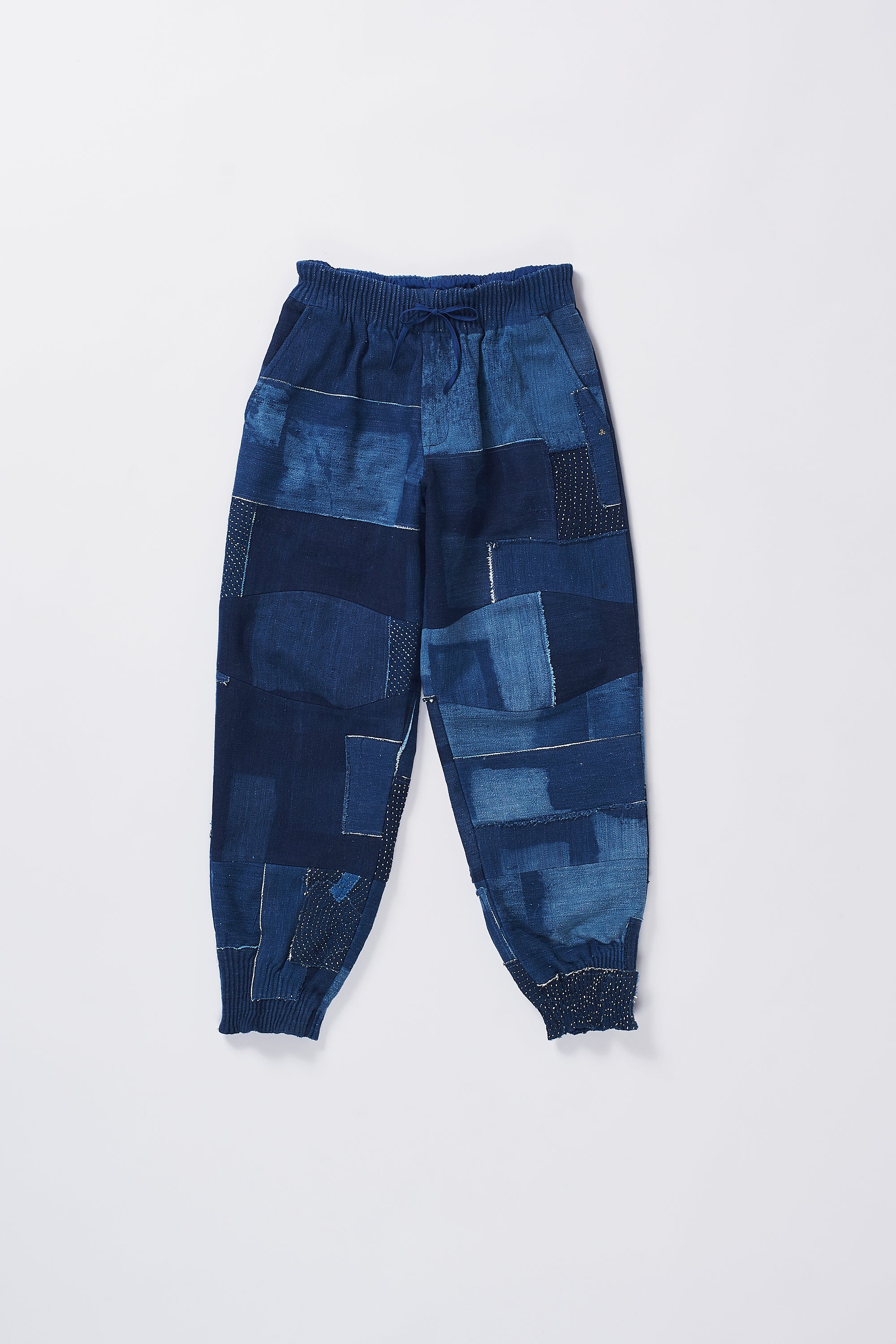 PATCHWORK DENIM JOGGER