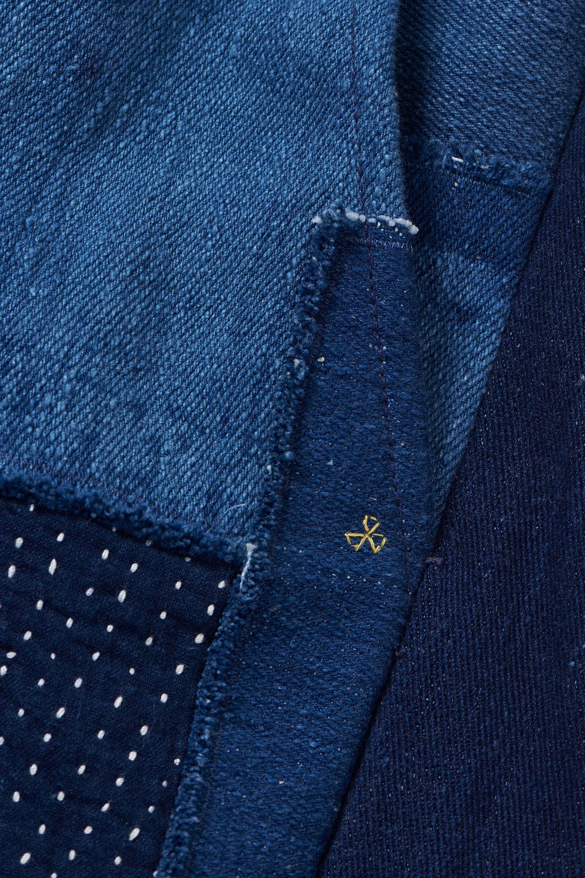 PATCHWORK DENIM JOGGER