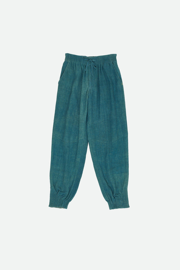 TURQUISE HANDSPUN COTTON  PANT