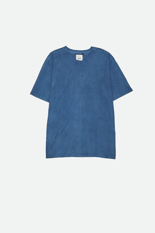 INDIGO SOLID UNGENDERED ORGANIC COTTON T-SHIRT