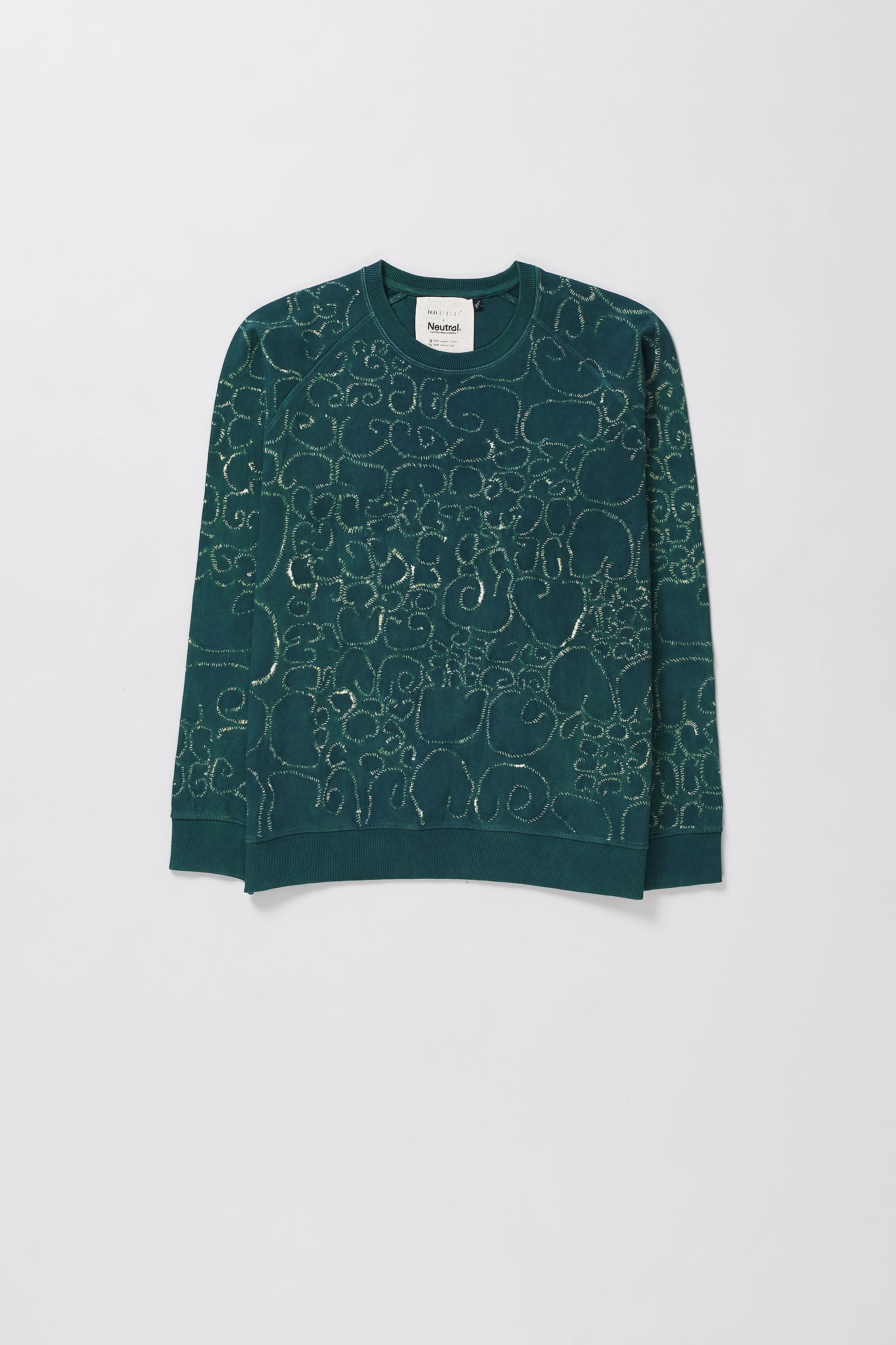 BOTTLE GREEN SWEATSHIRT