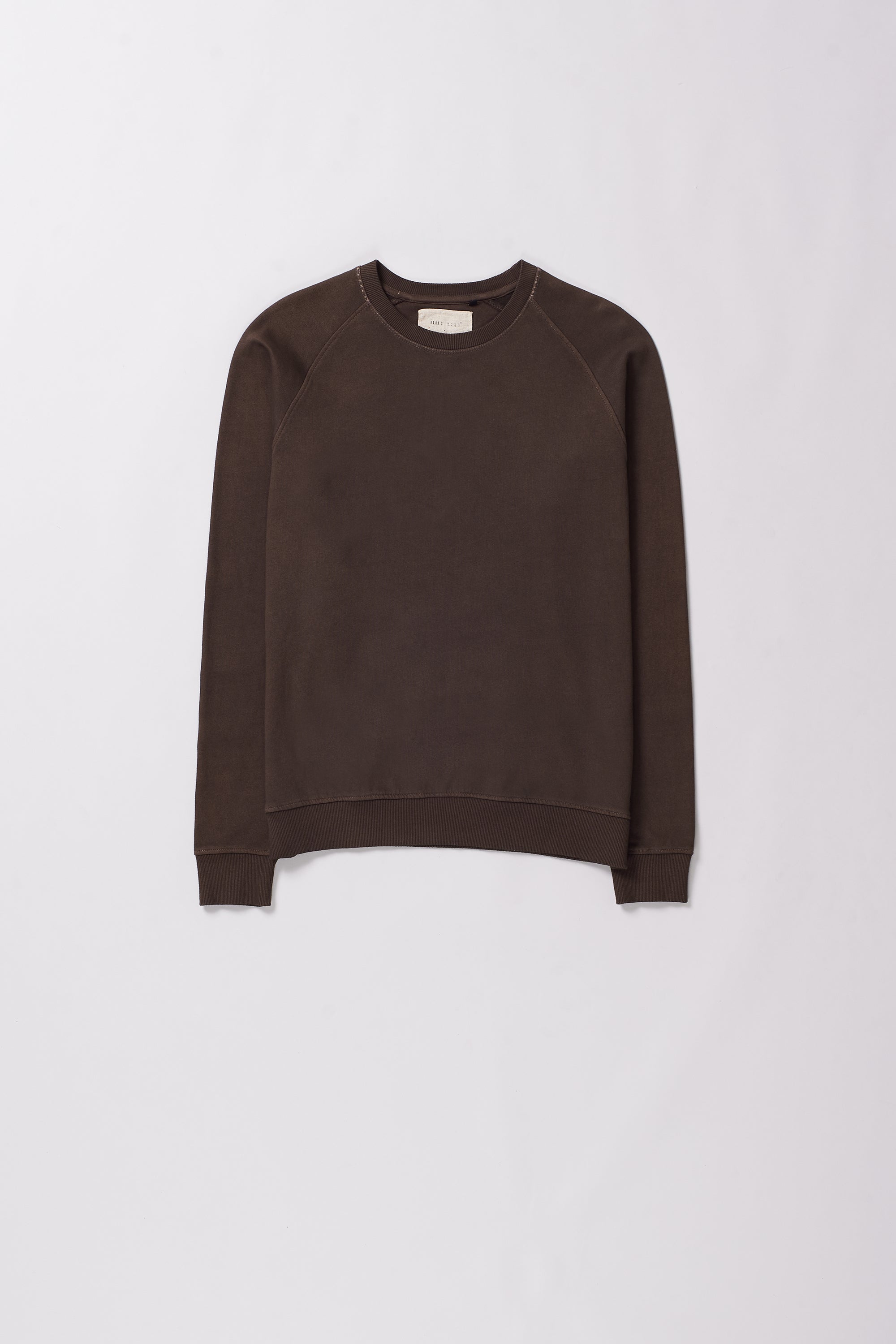 BURNT UMBER UNISEX ORGANIC COTTON SWEATSHIRT