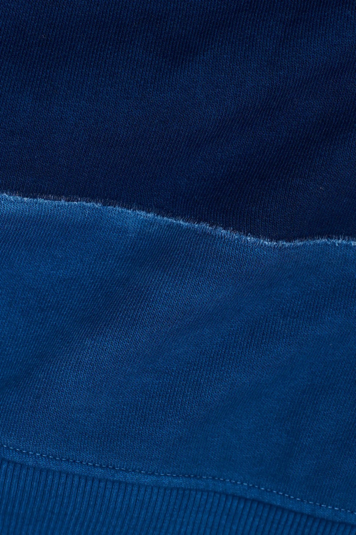 Shades of Indigo Patchwork Sweatshirt