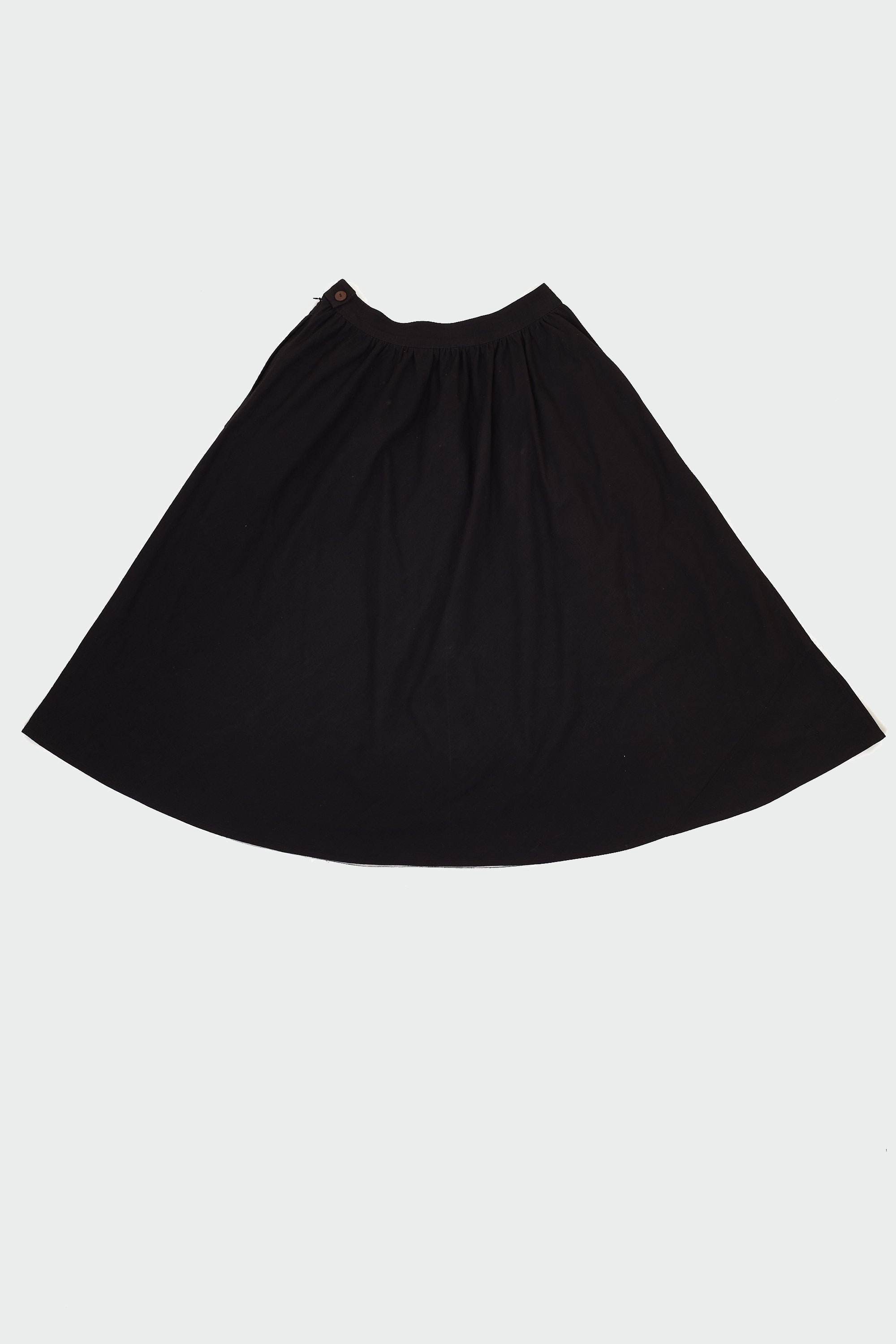 A LINE PANELLED SKIRT