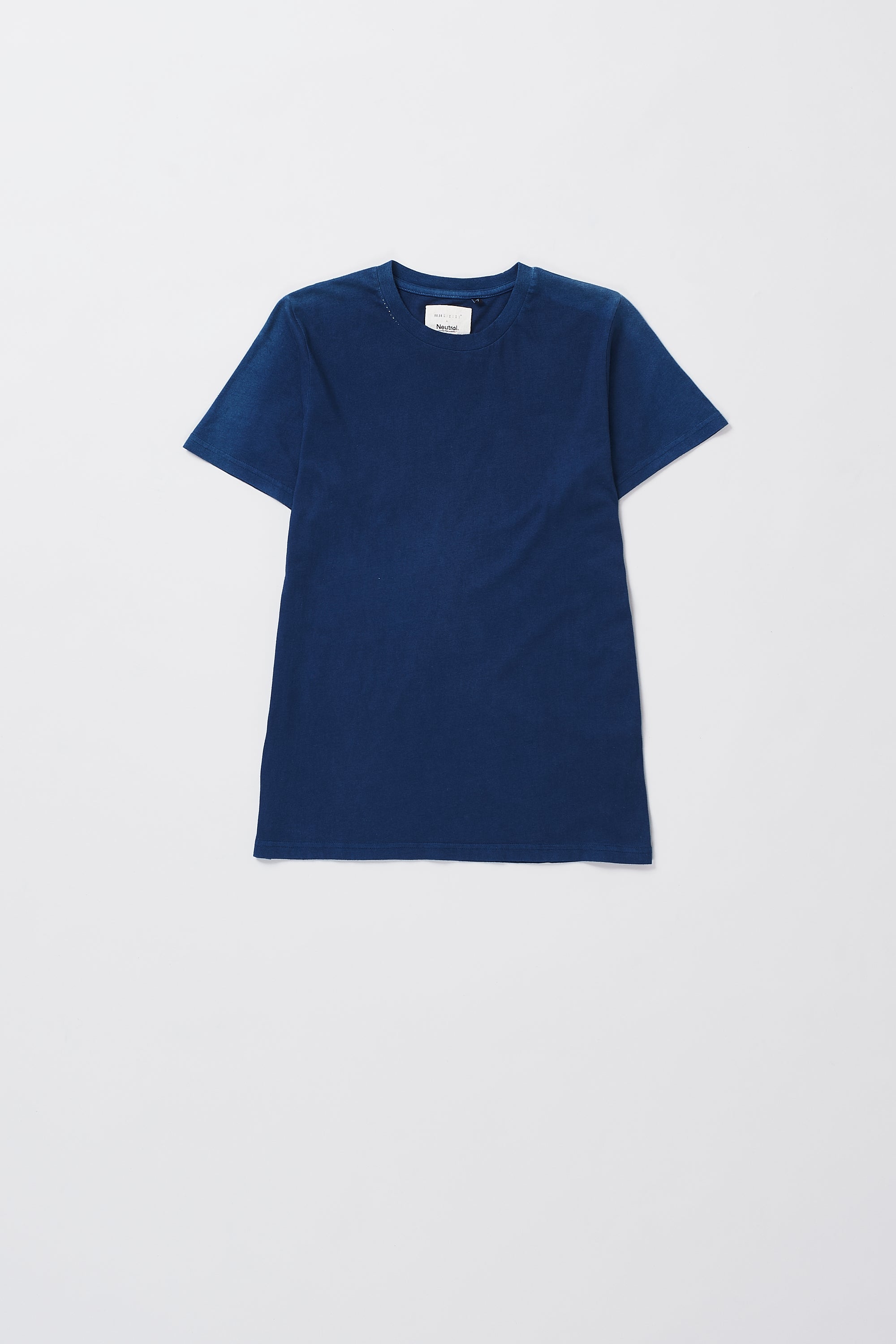 INDIGO UNGENDERED ORGANIC COTTON T-SHIRT