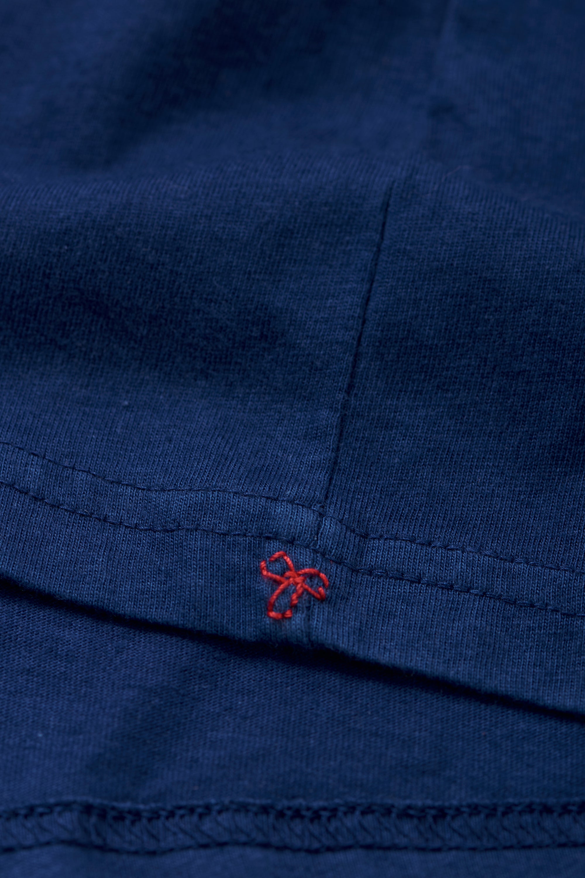 INDIGO UNGENDERED ORGANIC COTTON T-SHIRT