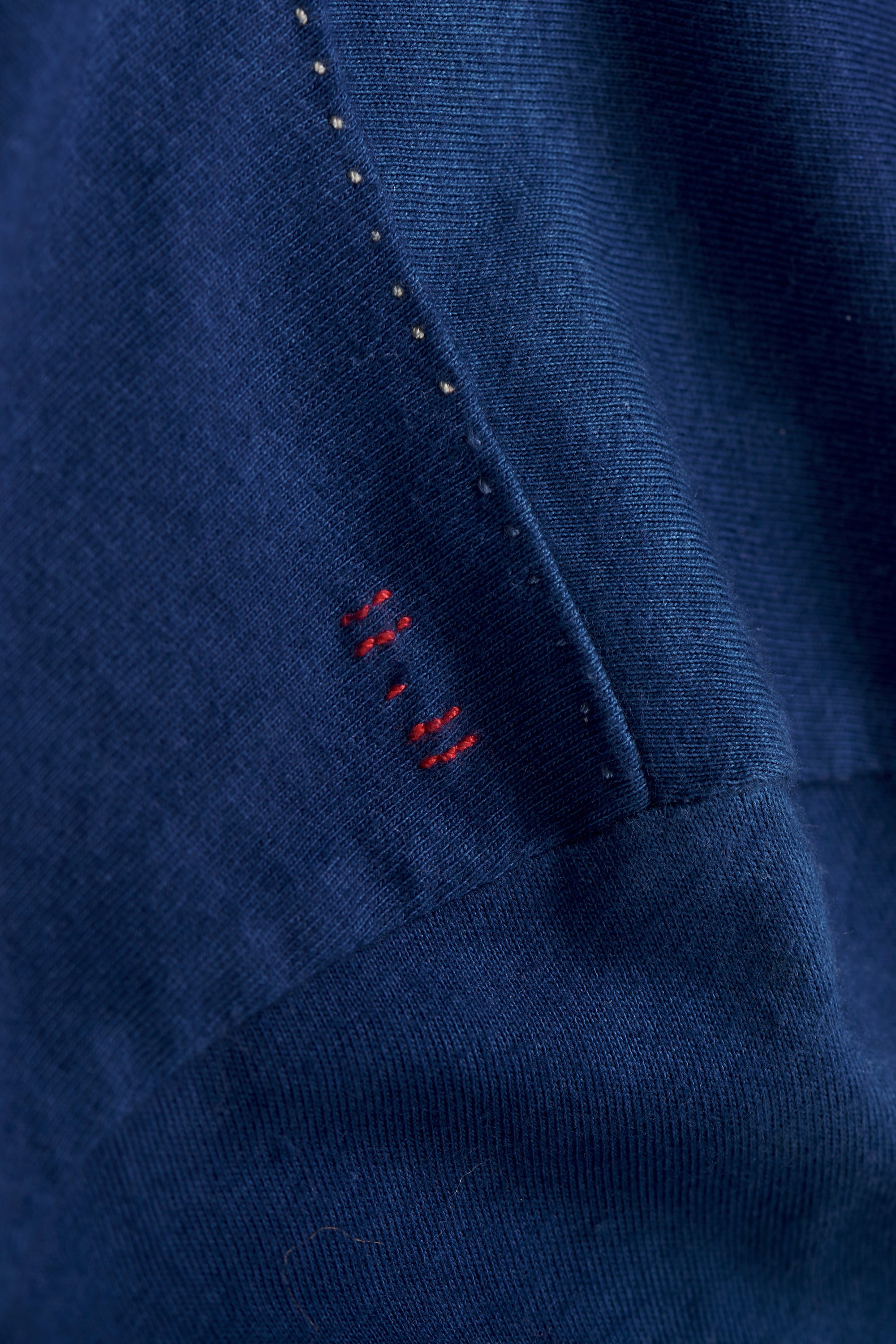 INDIGO UNGENDERED ORGANIC COTTON T-SHIRT