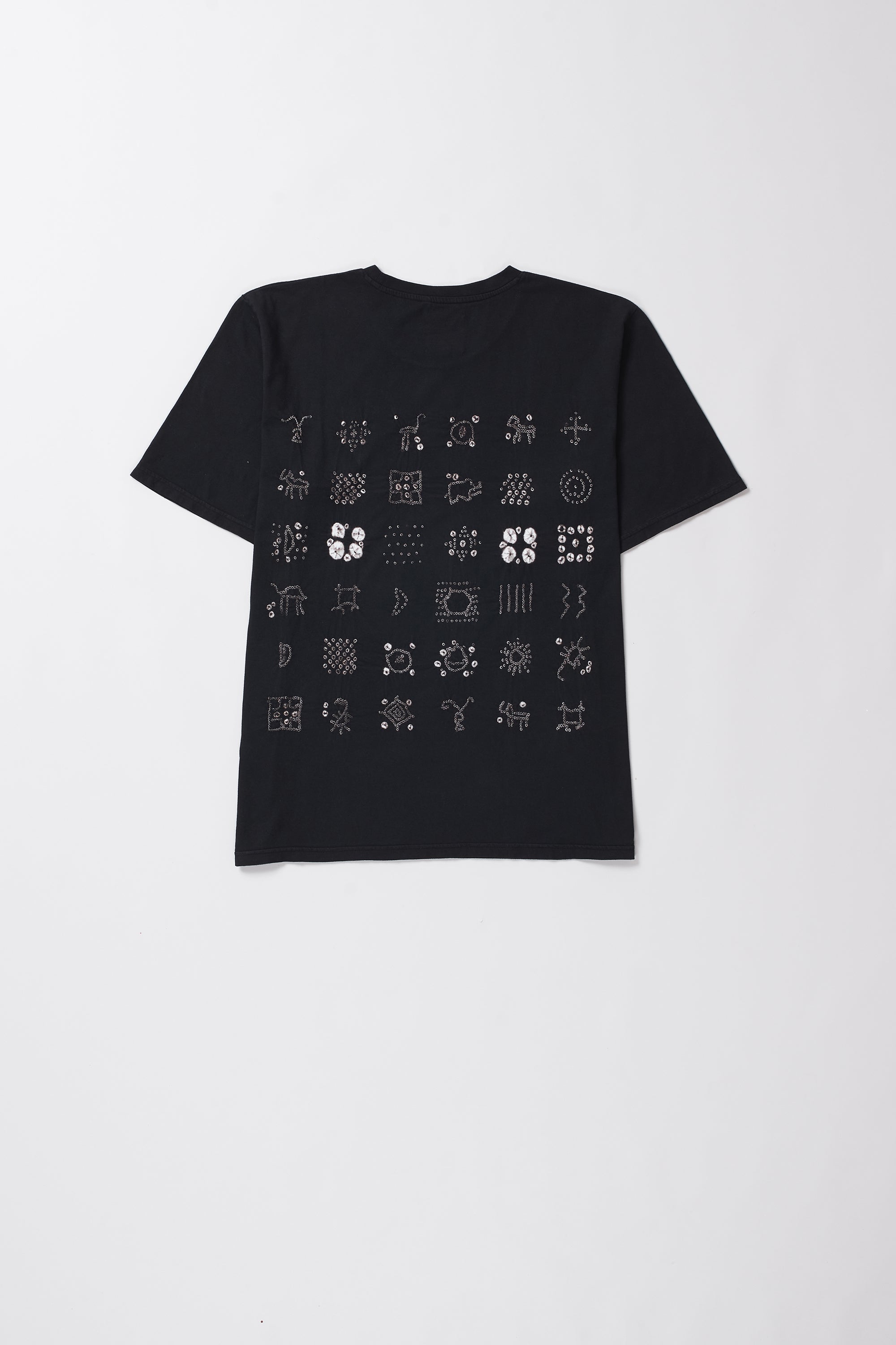 BLACK BANDHANI TEE