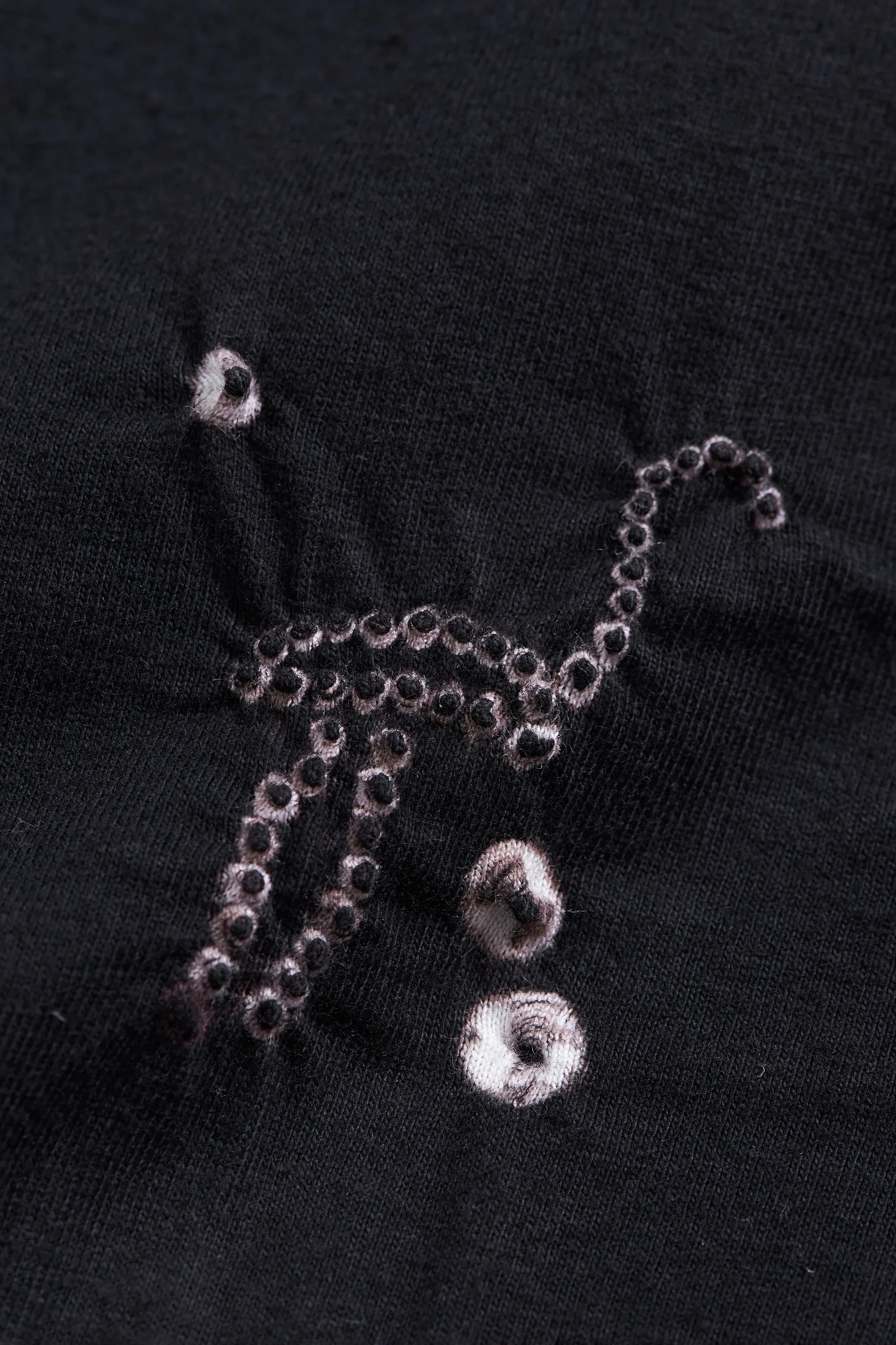 BLACK BANDHANI TEE