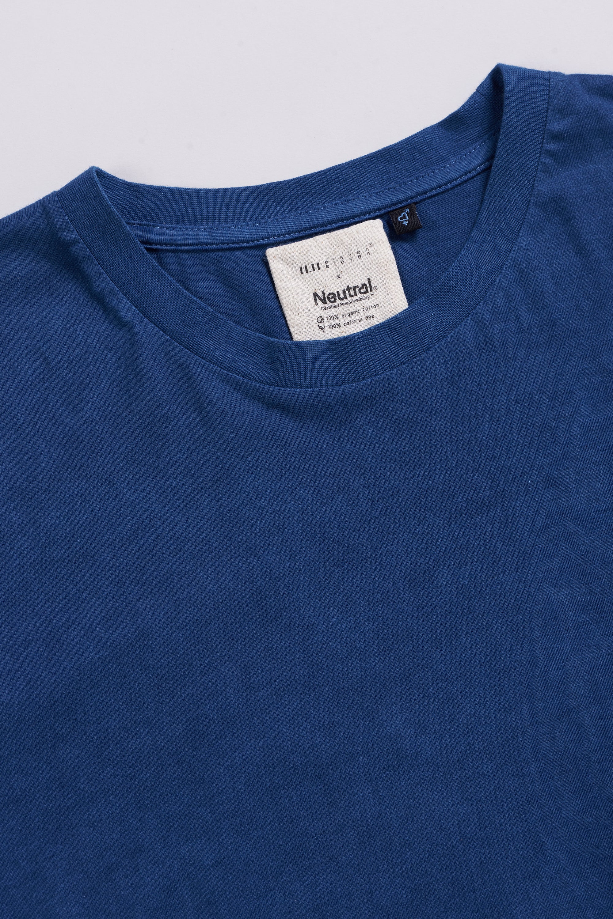 INDIGO SHIBORI COTTON T-SHIRT