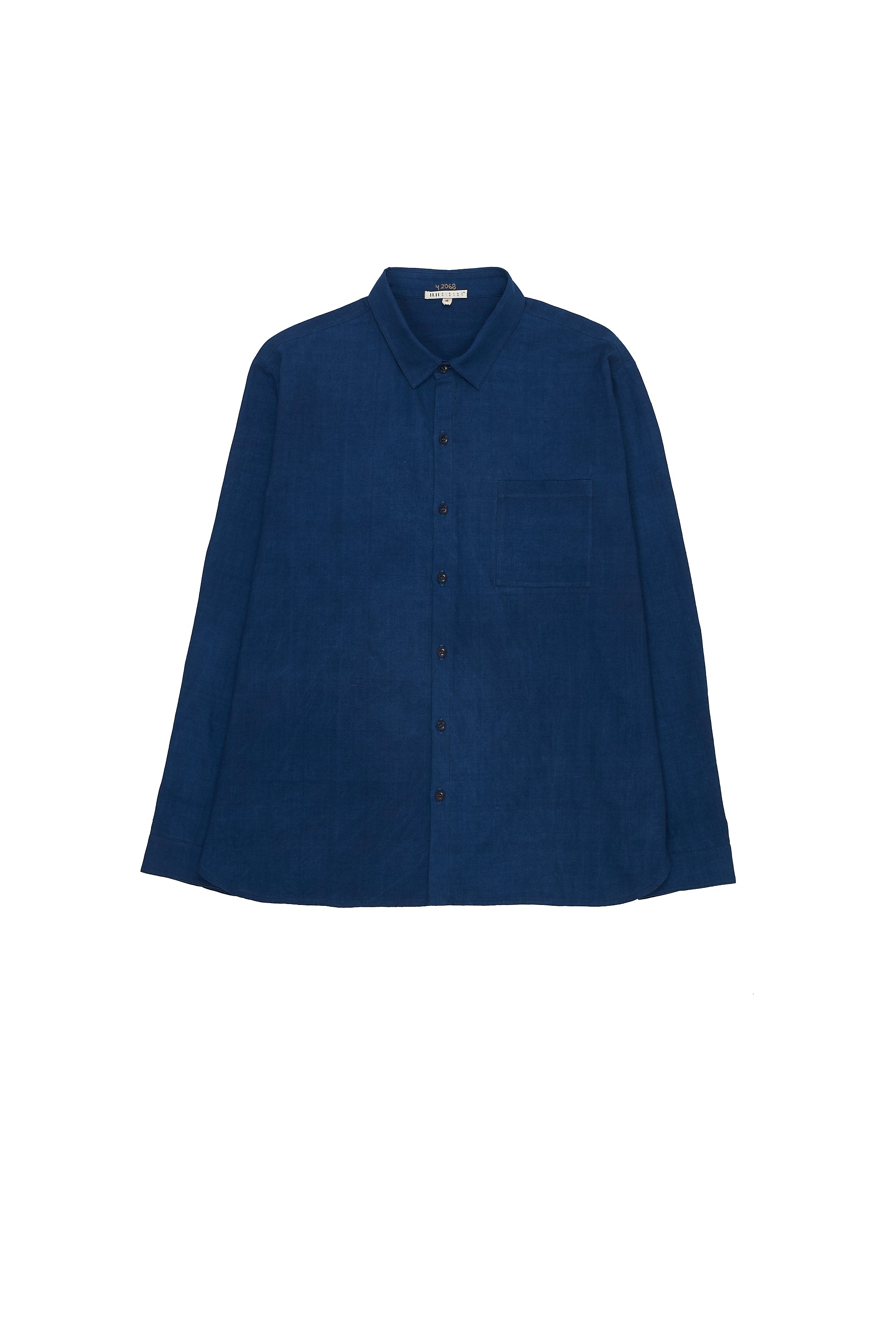 MEDIUM INDIGO COTTON SHIRT