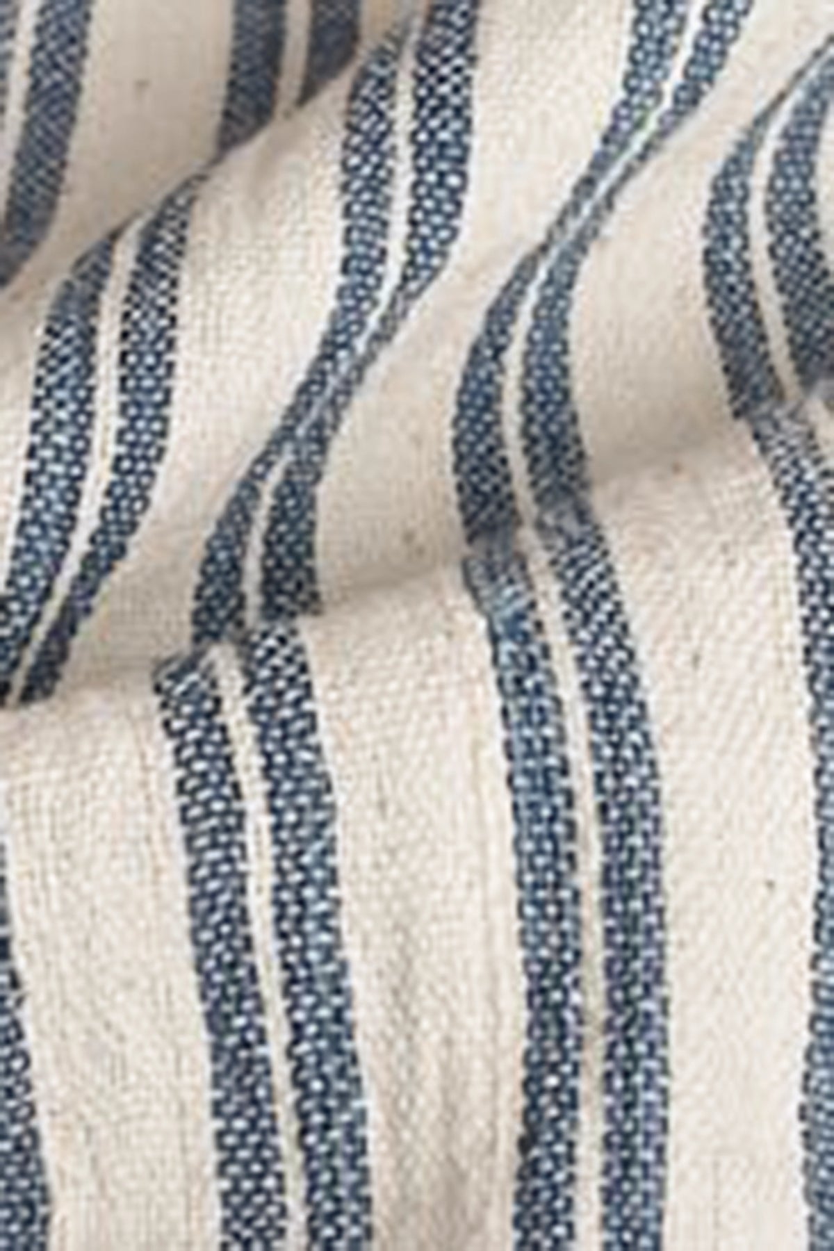 Stripe Shirt in Medium Indigo