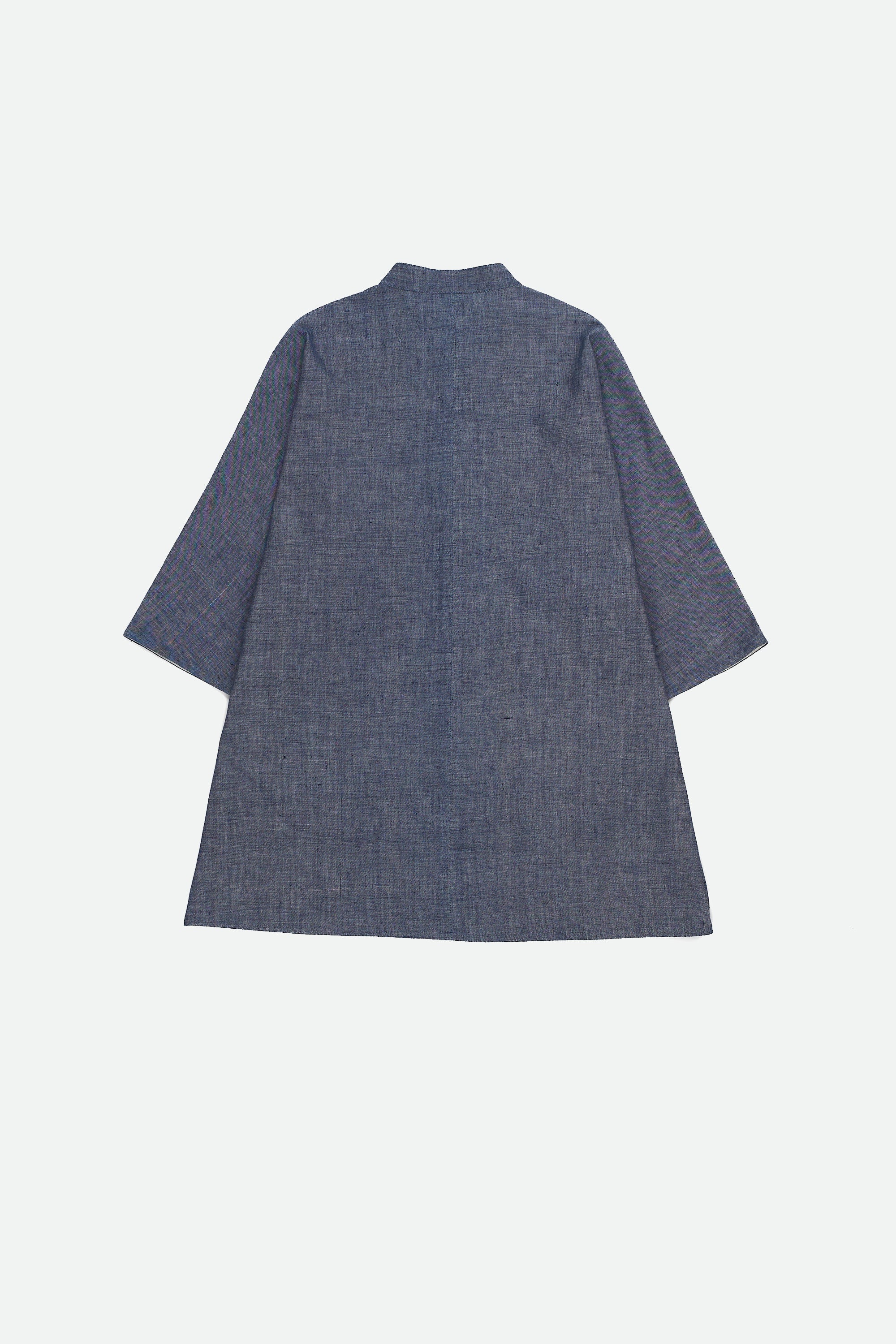 CHAMBRAY KIMONO SLEEVES UNISEX SHIRT