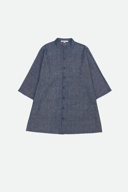 CHAMBRAY KIMONO SLEEVES UNISEX SHIRT