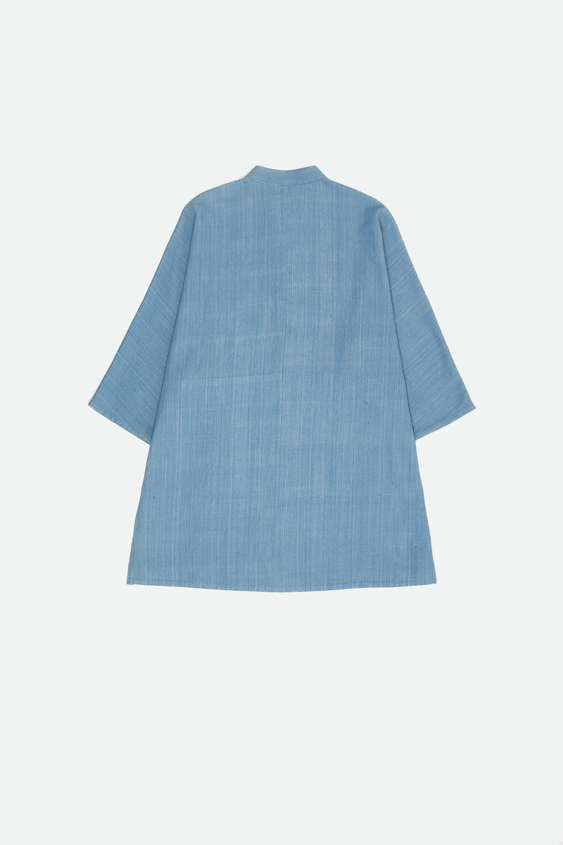 LIGHT INDIGO COTTON UNISEX SHIRT