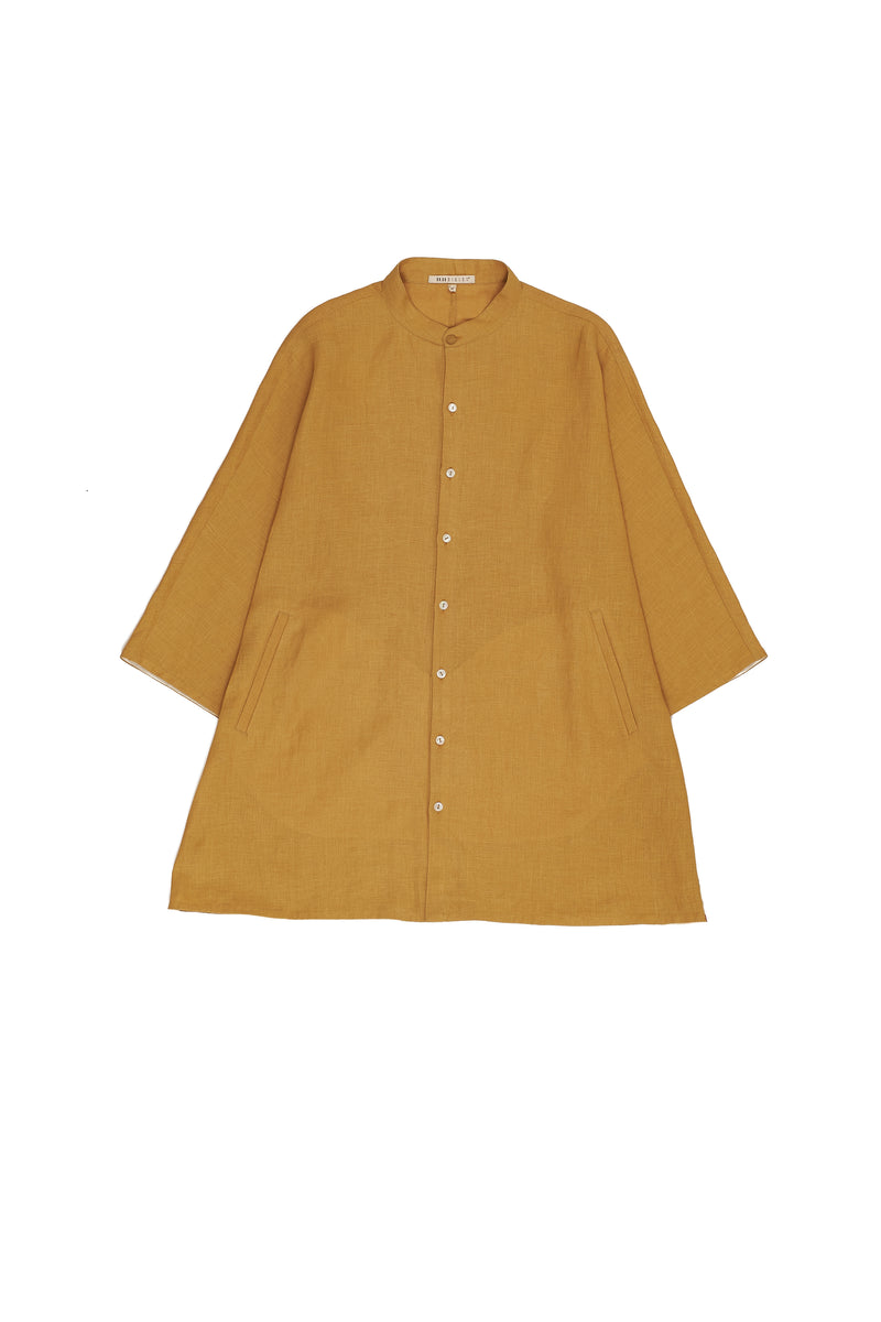100% Linen Kimano Half Sleeve Shirt