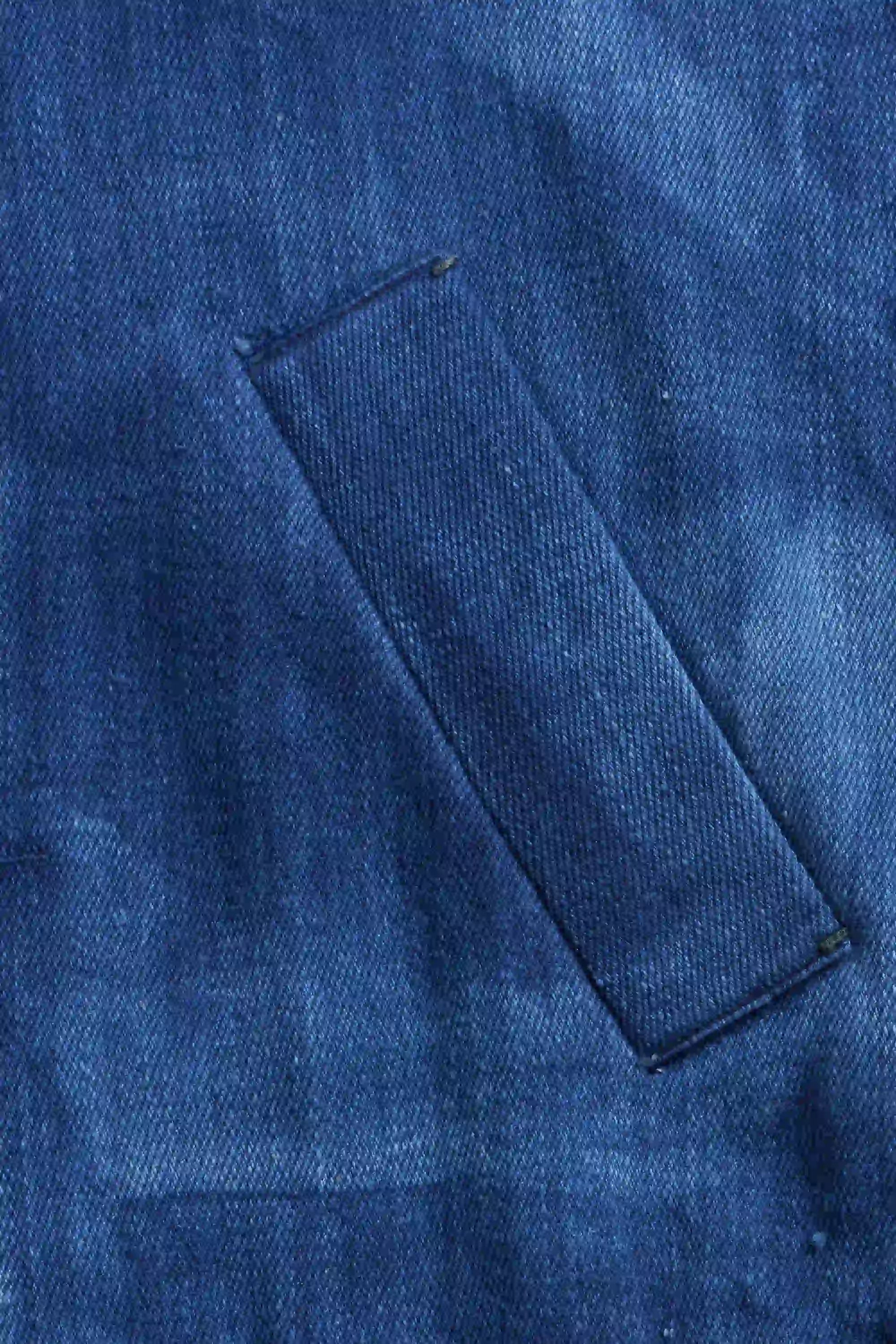 Nick Bomber Jacket in  Indigo