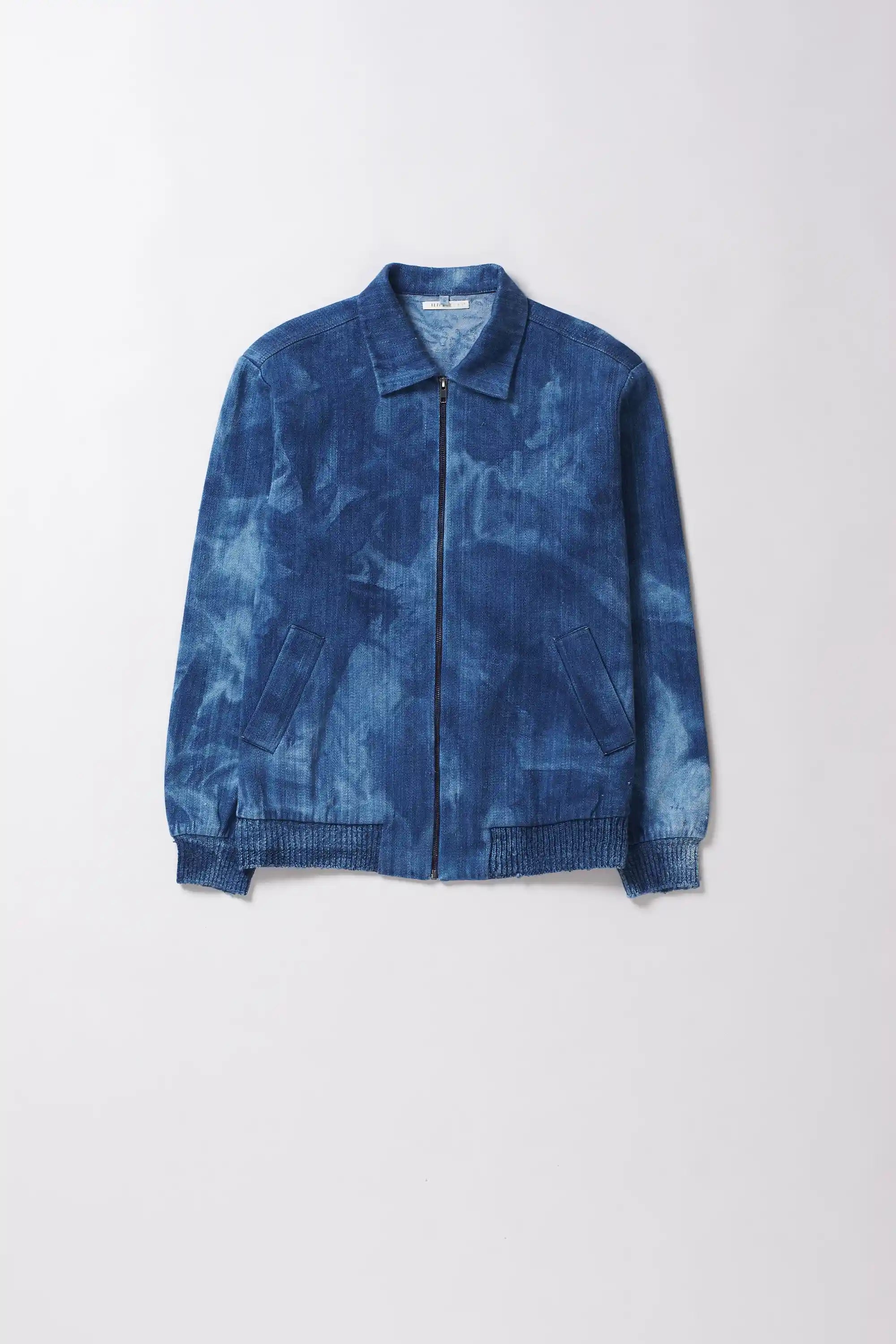 Nick Bomber Jacket in  Indigo