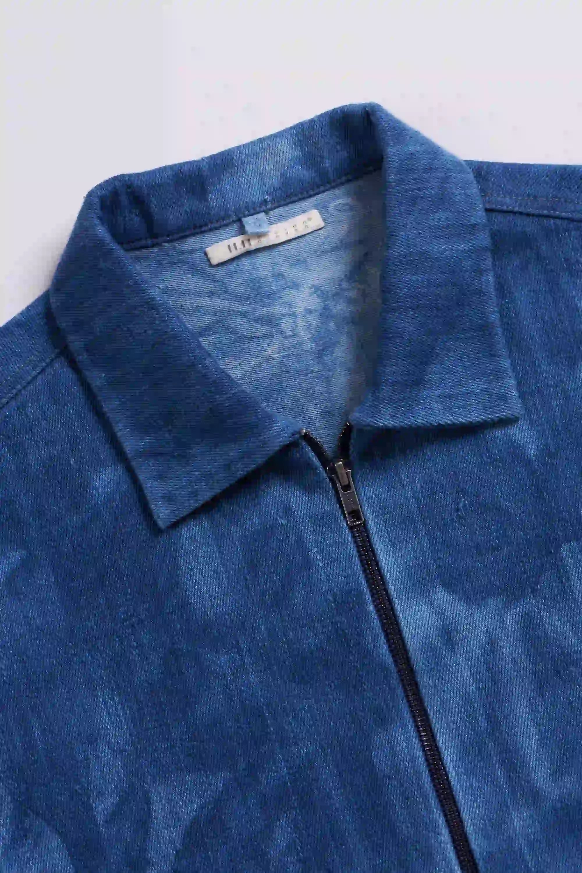 Nick Bomber Jacket in  Indigo