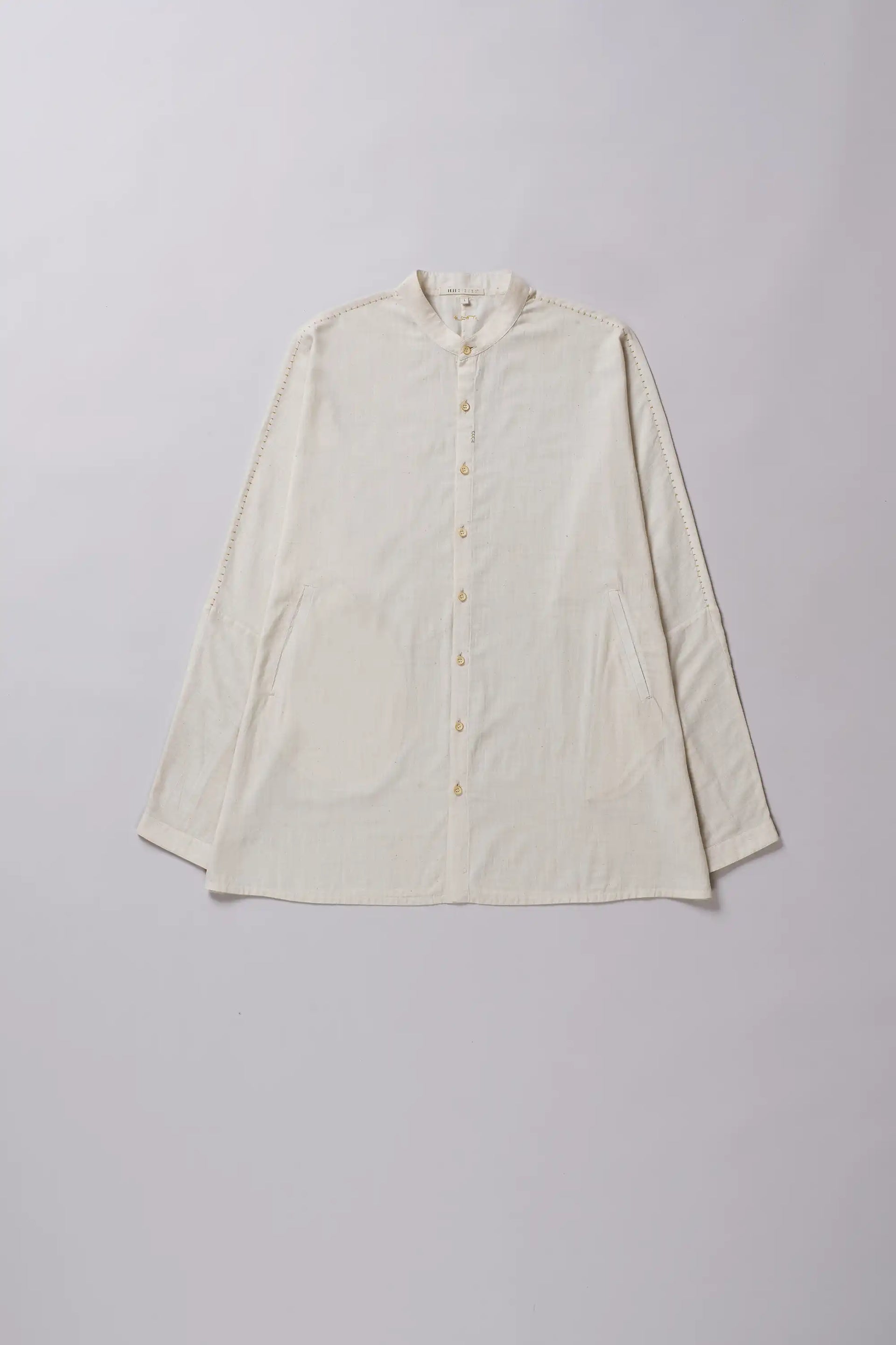 enof silk shirt EN24SH060104 Ecru エクリュ 【公式通販】