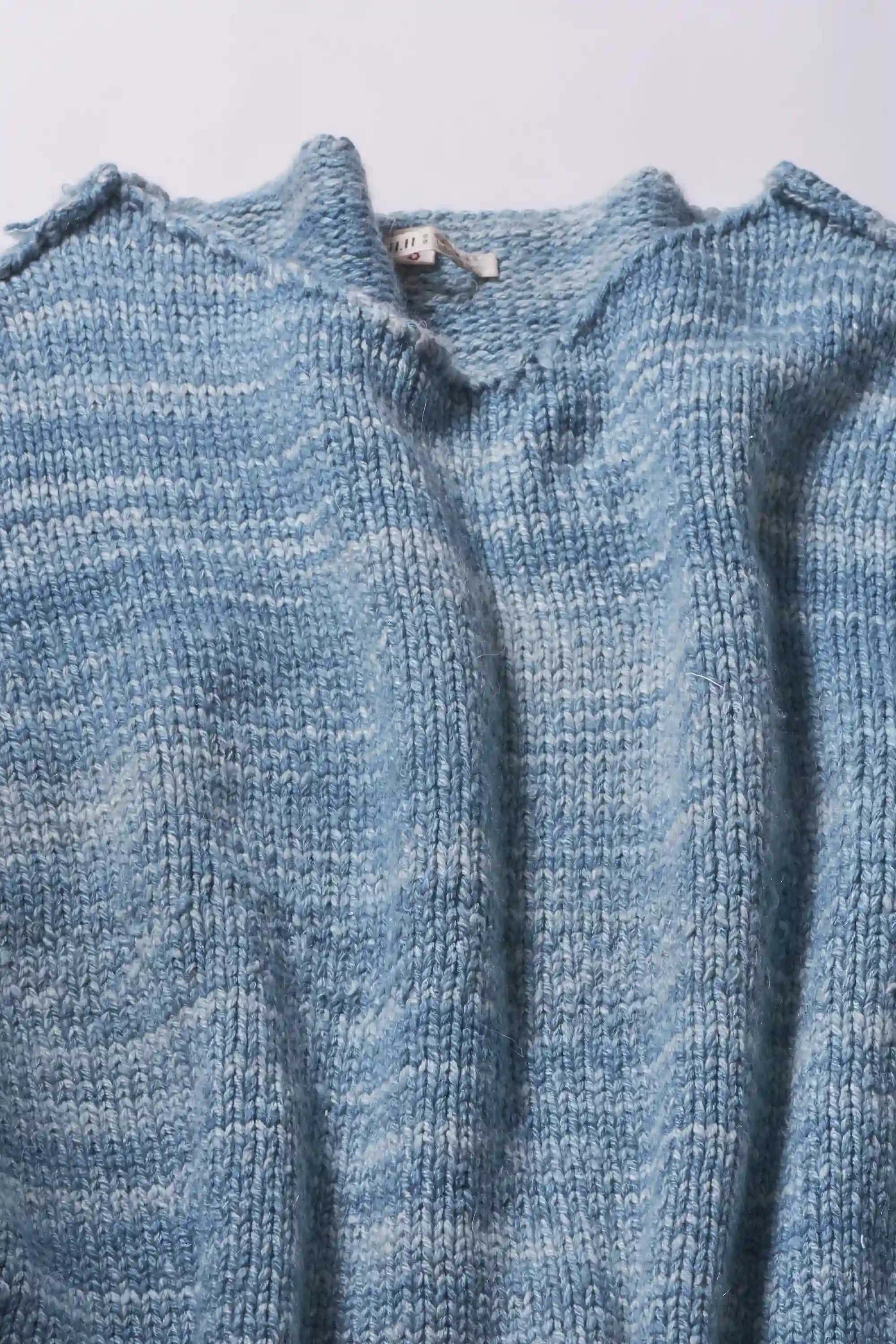 Indigo Siko Wool Pullover