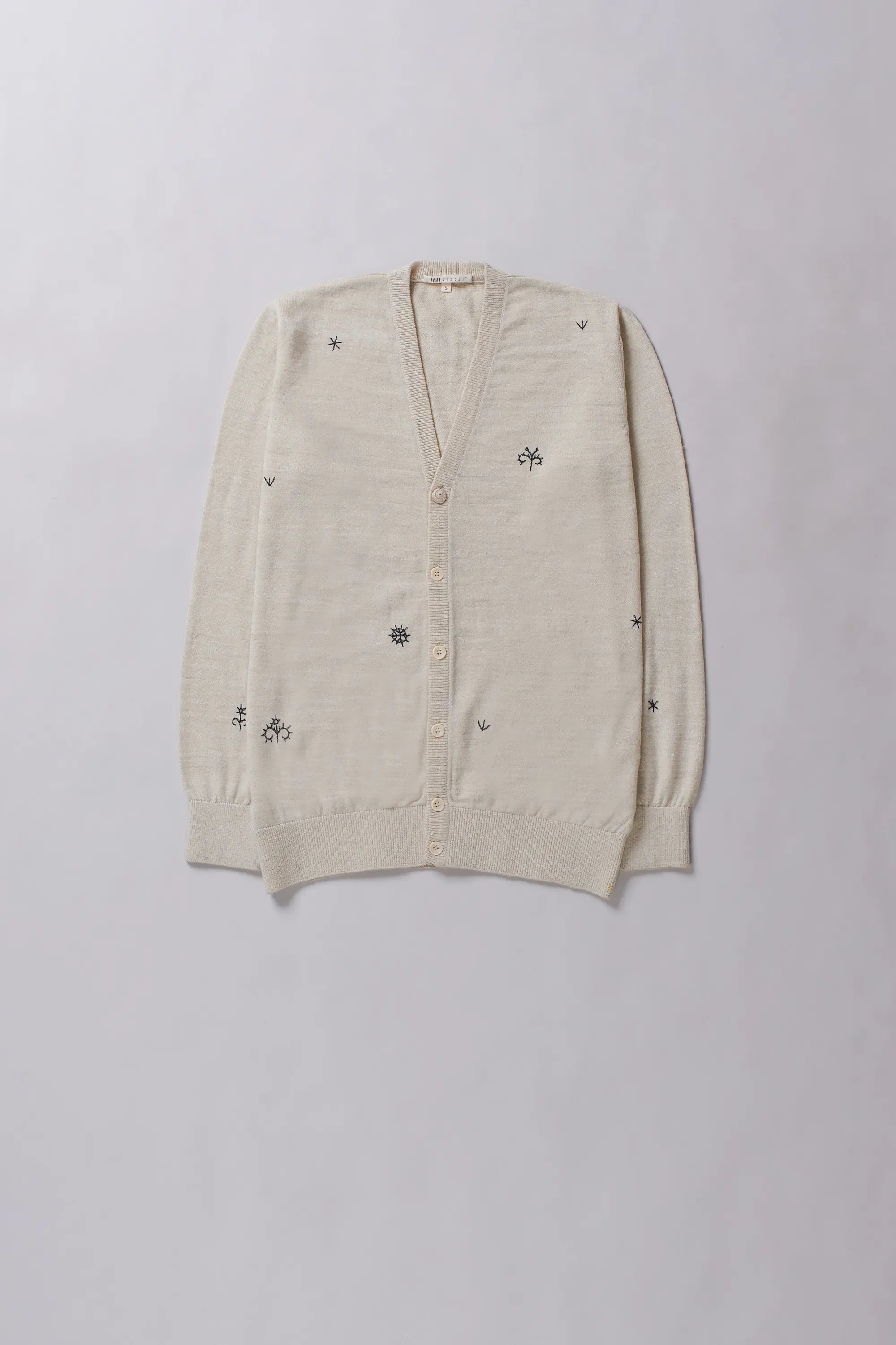 Valere Ecru Men's Cardigan