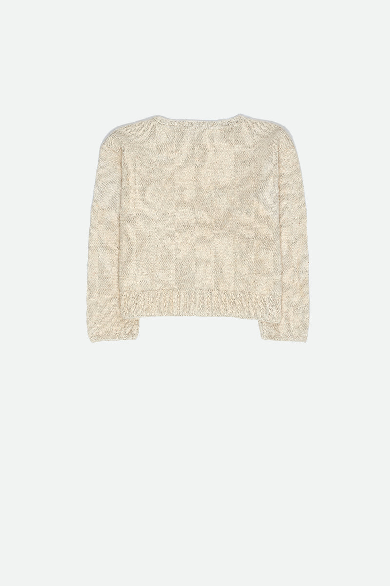 UNGENDERED HAND-KNITTED SWEATER