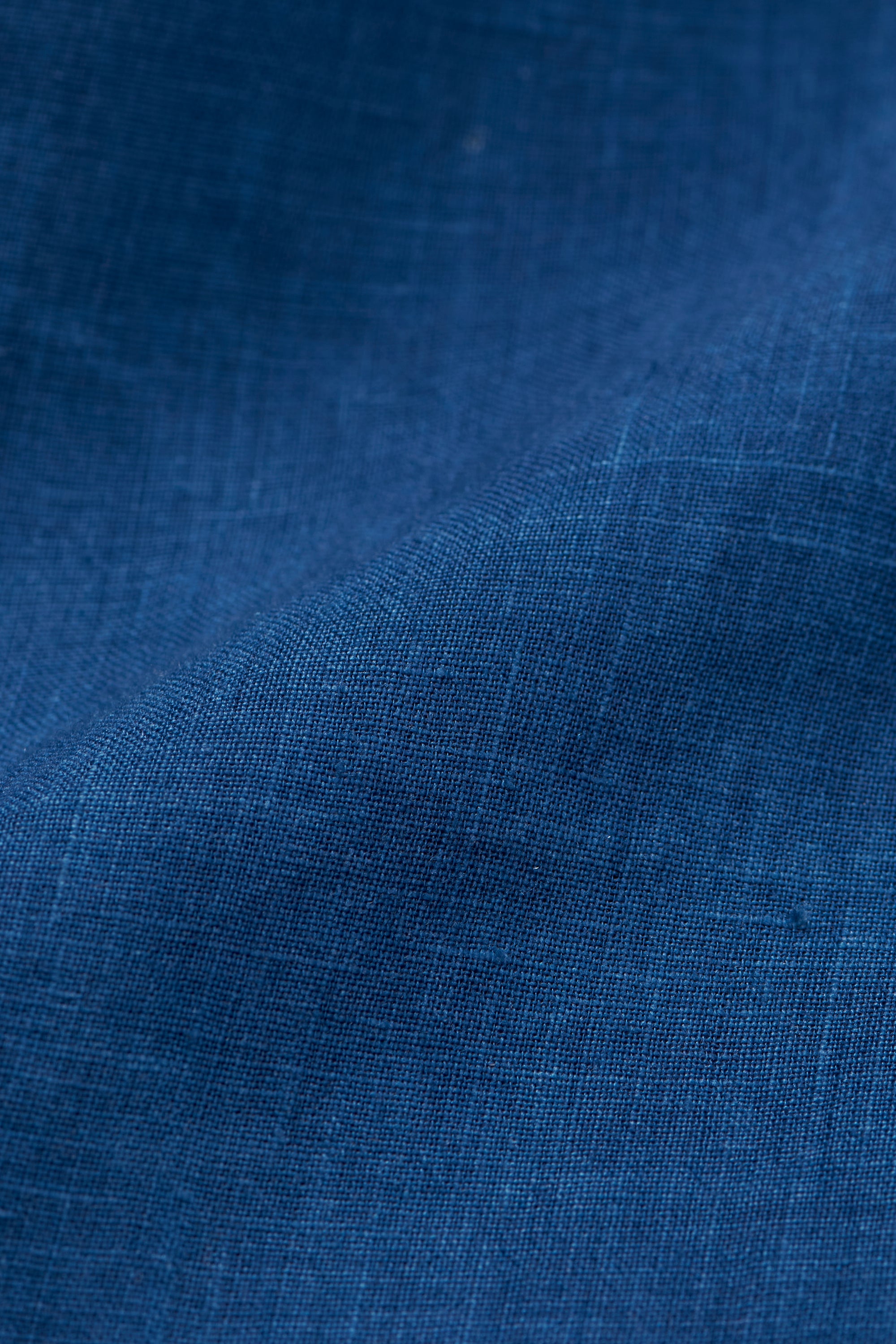 INDIGO LINEN MENS SHIRT