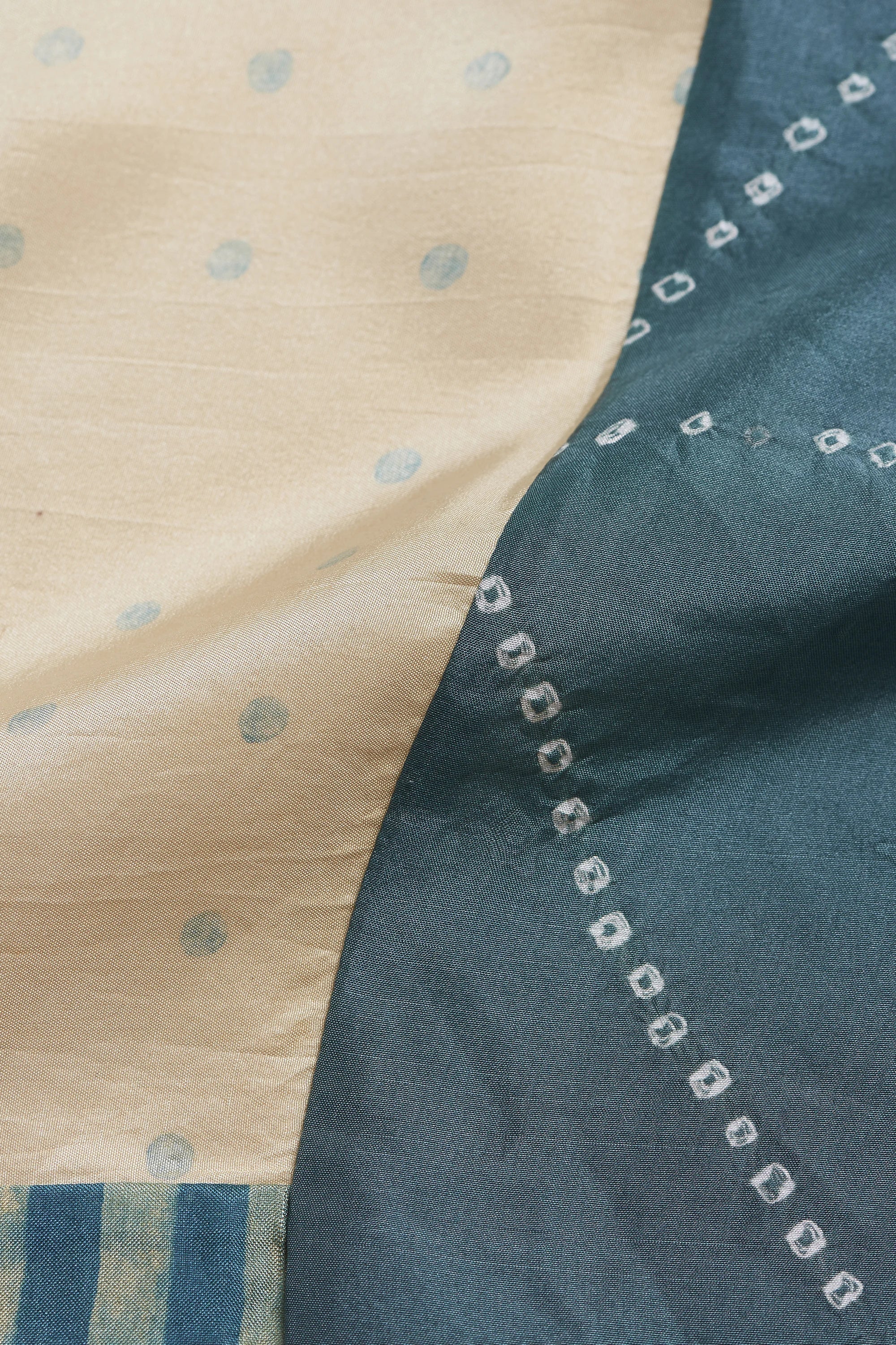 Silk Patchwork Rectangular Scarf