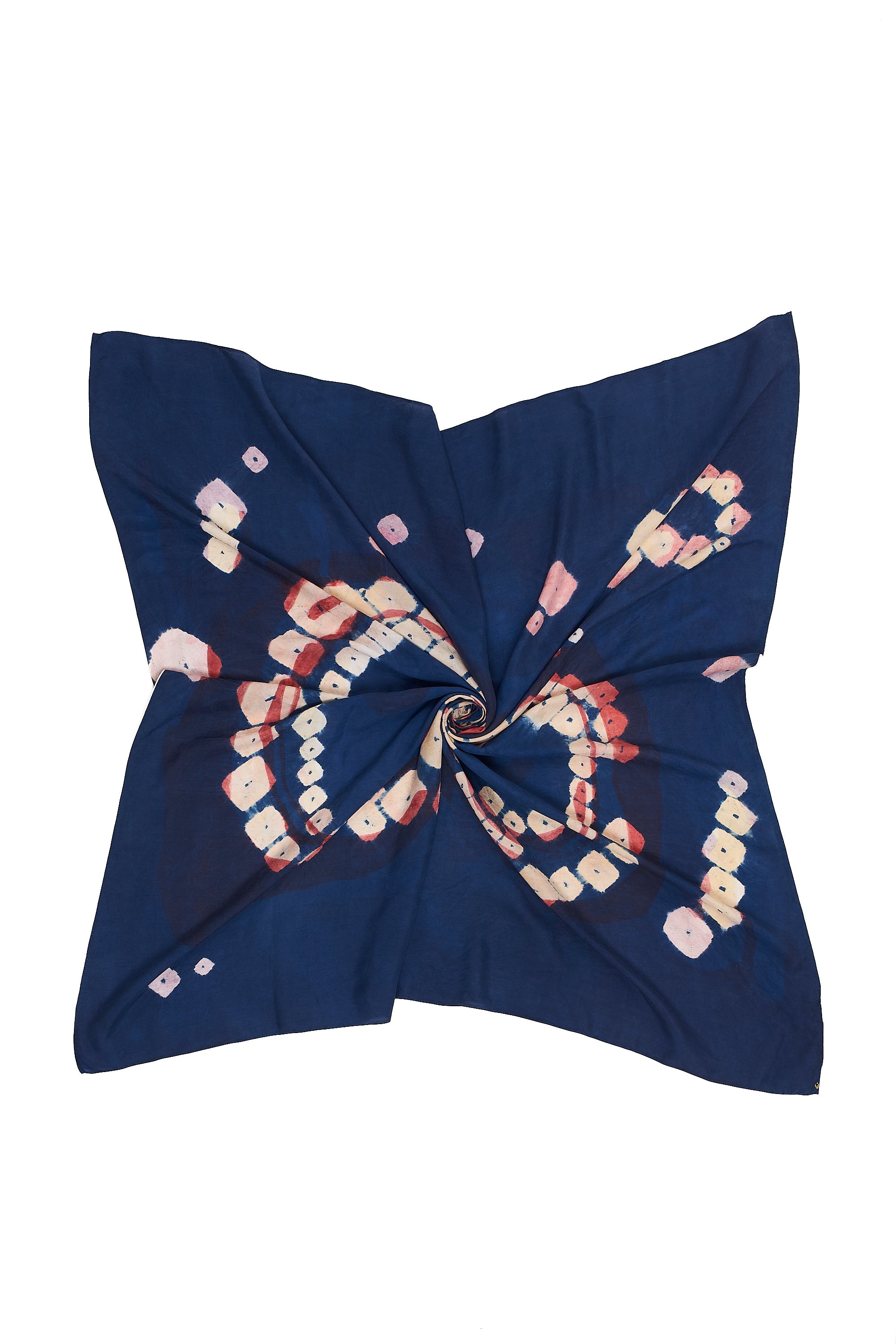 MEDIUM INDIGO SCARF