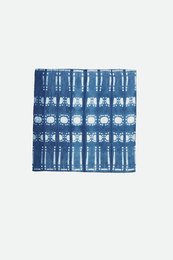 INDIGO SHIBORI SCARF