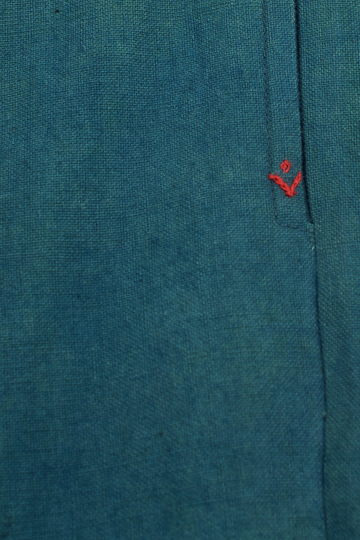 Bottle Green Cotton String Pant