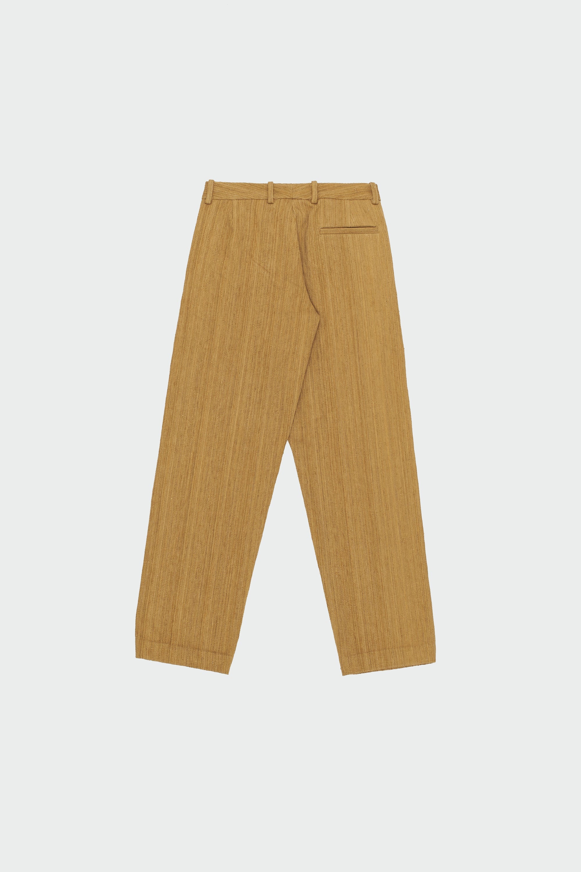 Flaxen Yellow Handspun Denim Pant
