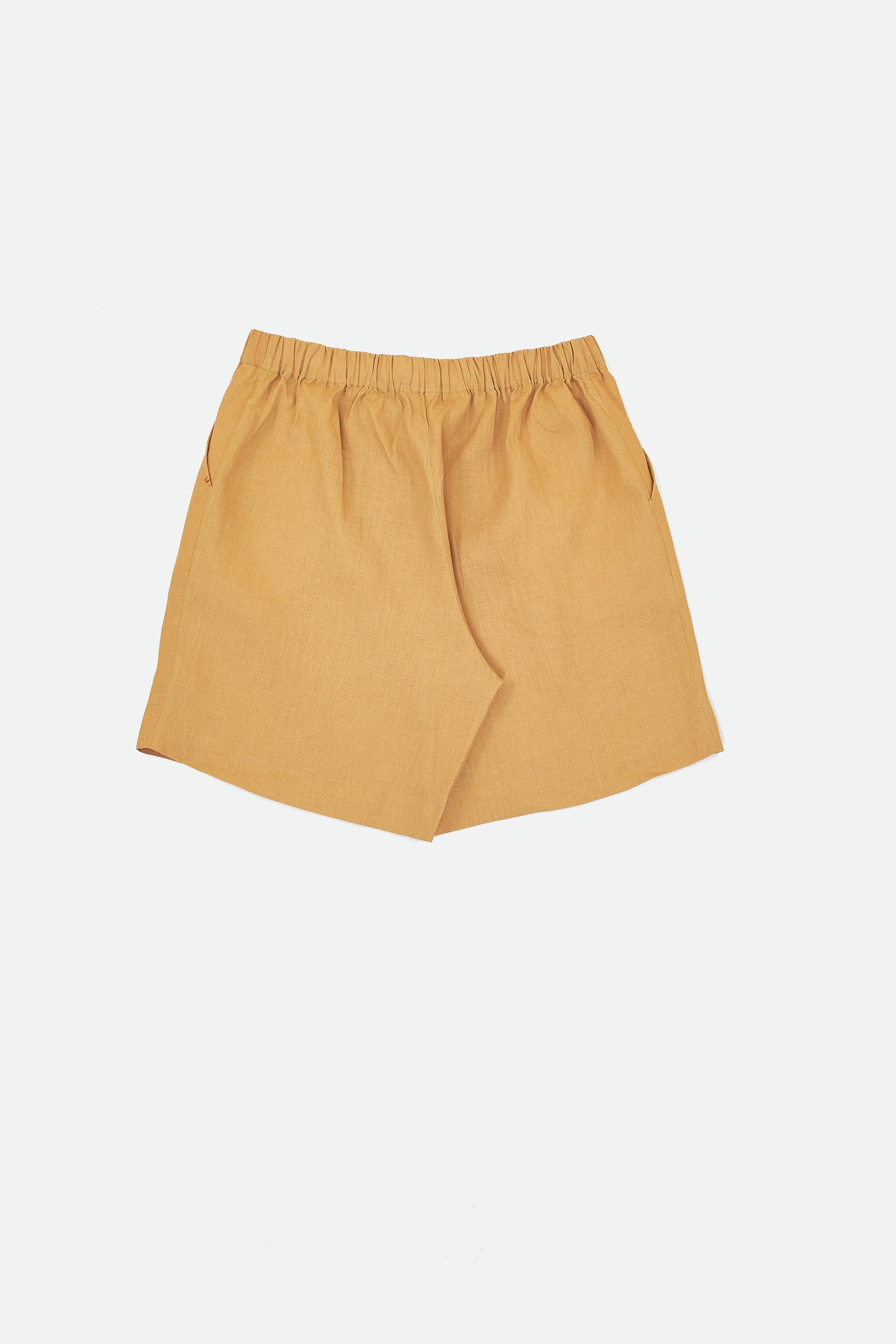 UNISEX LINEN DRAWSTRING SHORTS