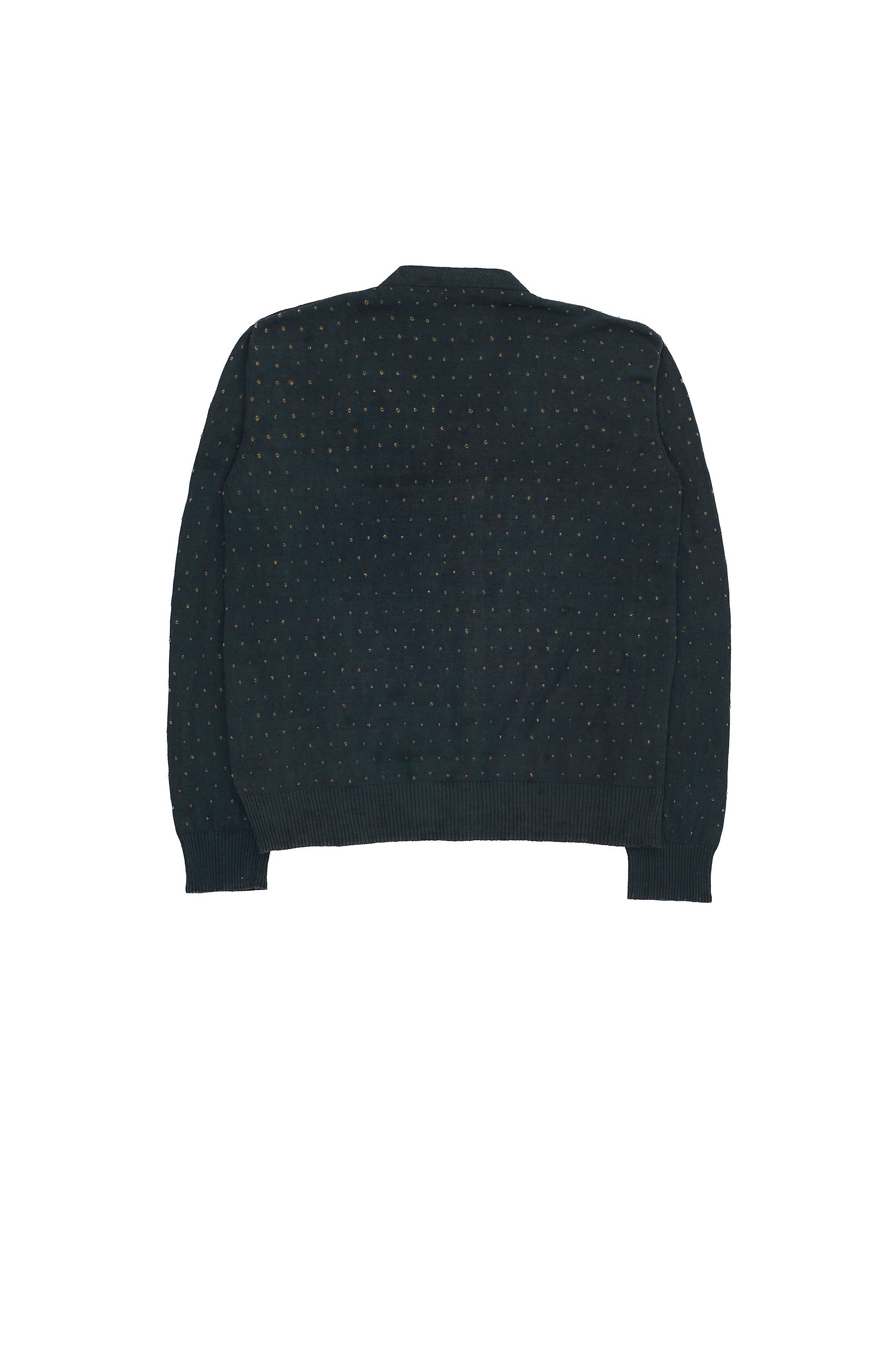 MIDNIGHT INDIGO BADHANI COTTON CARDIGAN