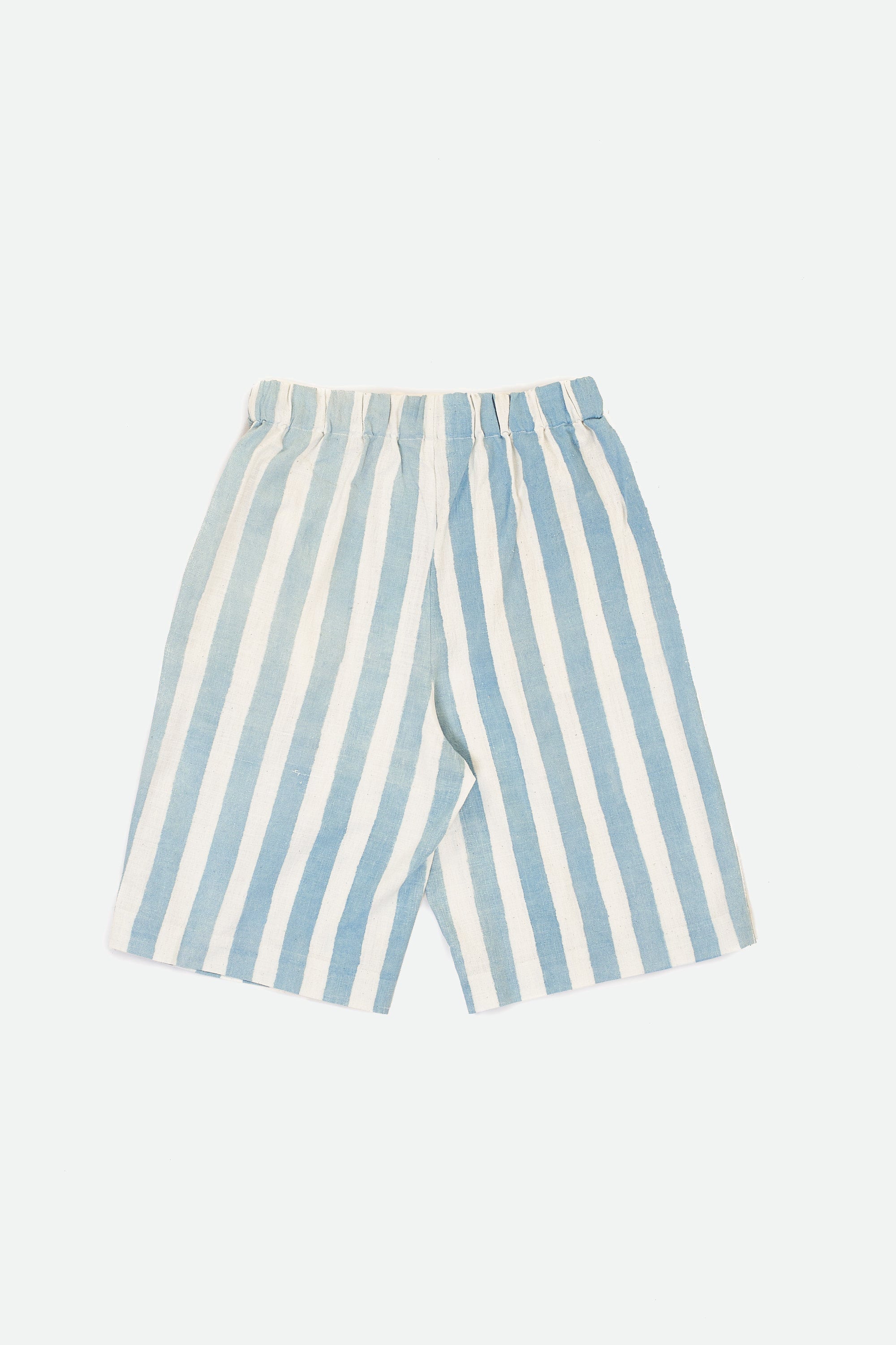 STRIPED COTTON SUMMER SHORTS