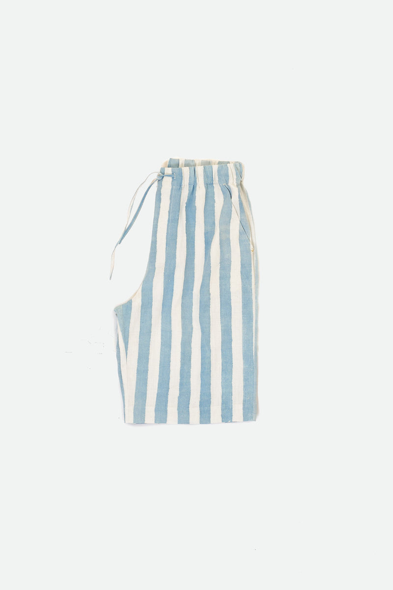 STRIPED COTTON SUMMER SHORTS