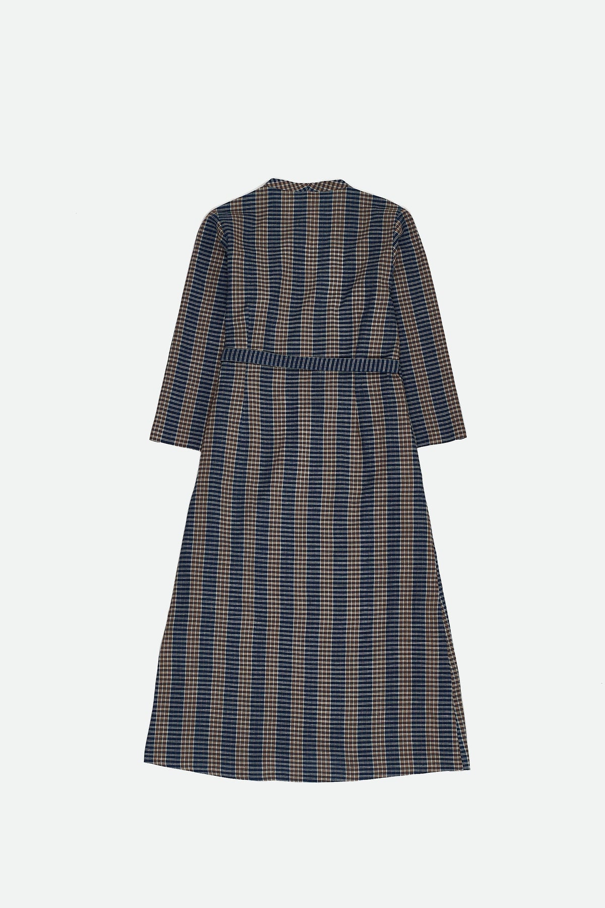 MULTI COLOUR YARN DYED COTTON WOMEN DRESS