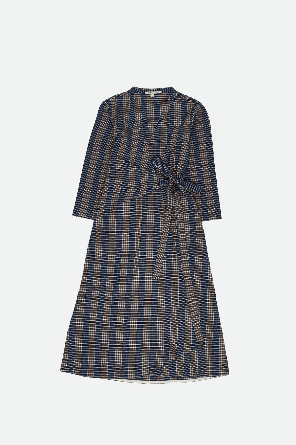 MULTI COLOUR YARN DYED COTTON WOMEN DRESS