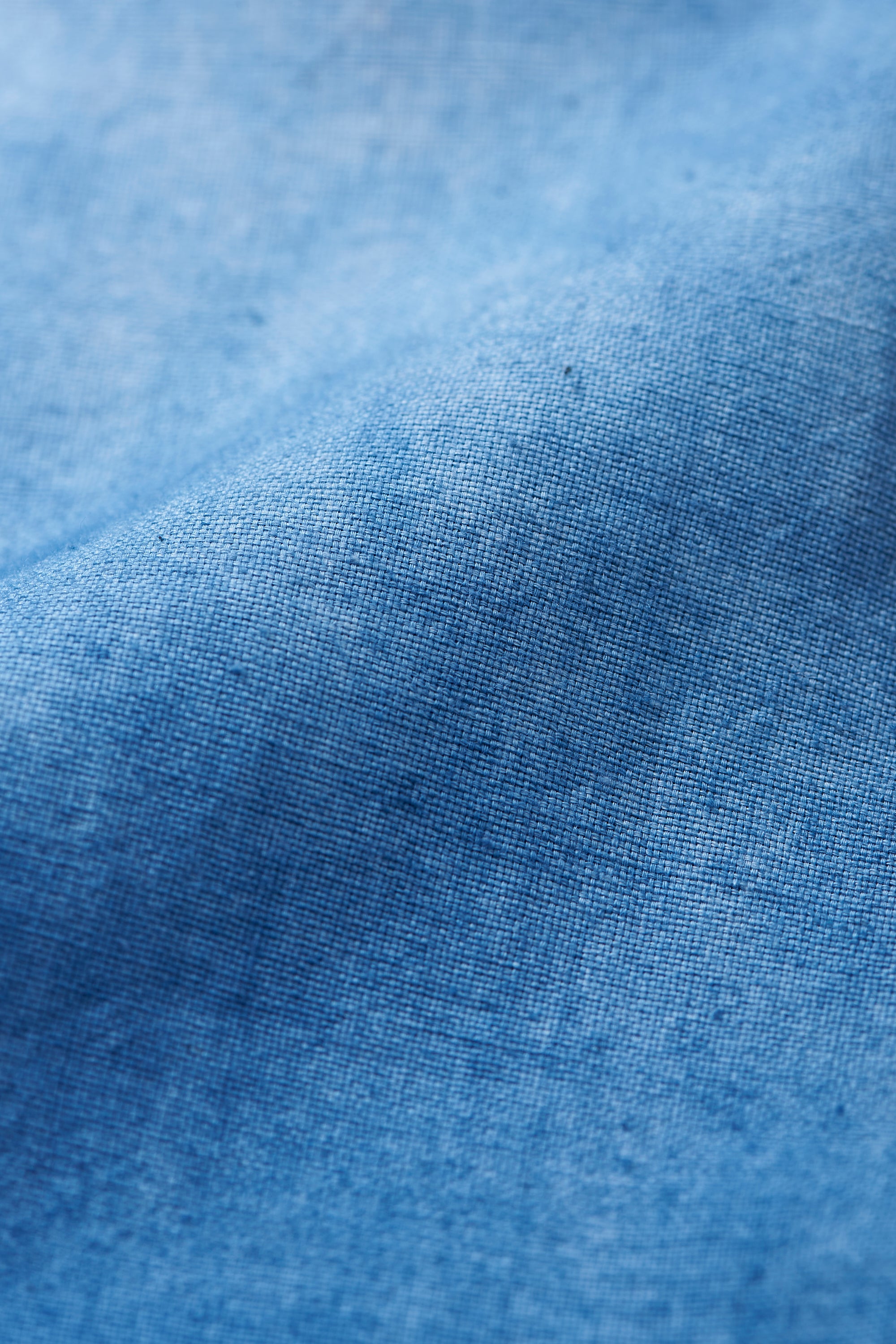 MEDIUM INDIGO FINE COTTON SHIBORI SHIRT