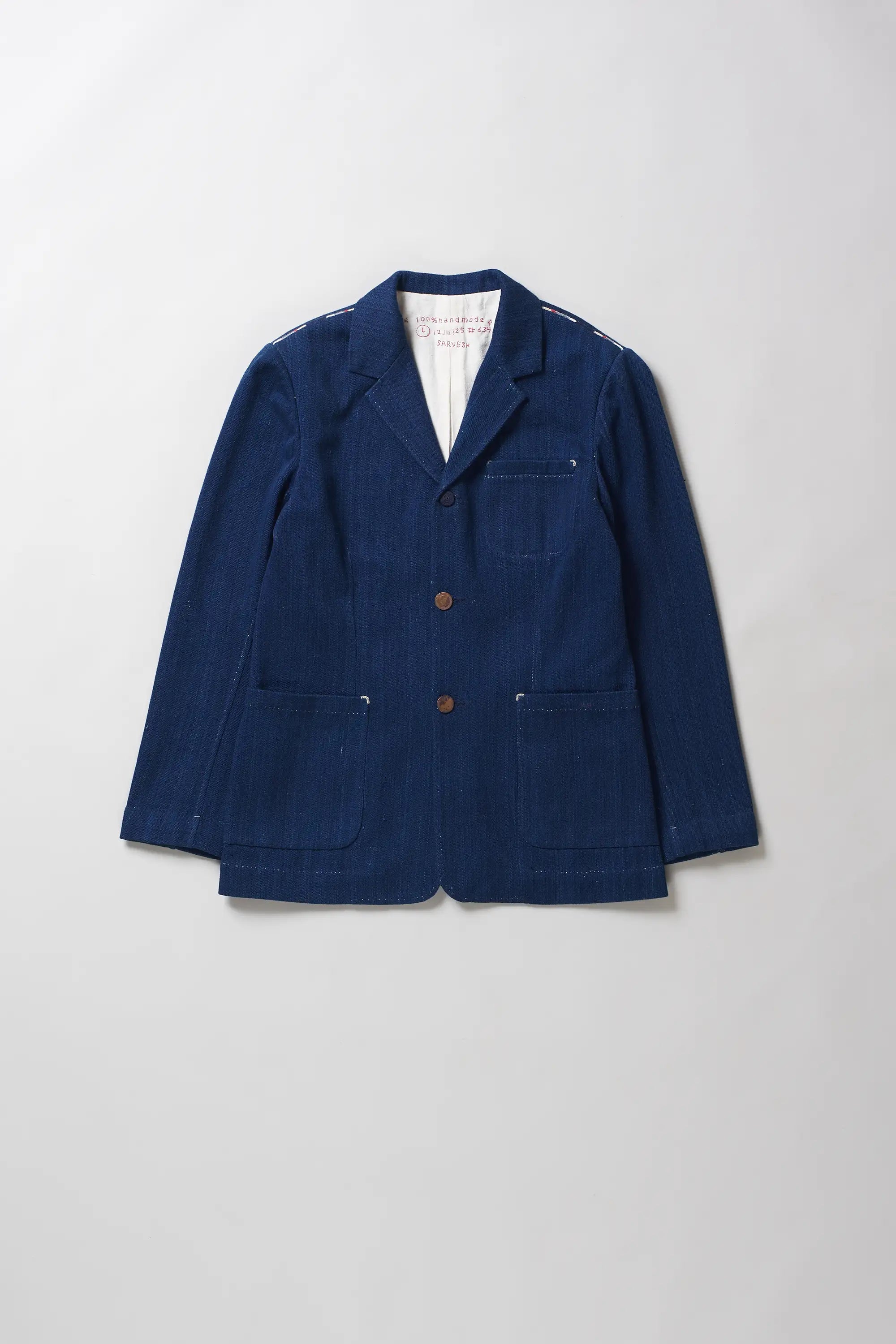 Indigo Denim Worker Jacket