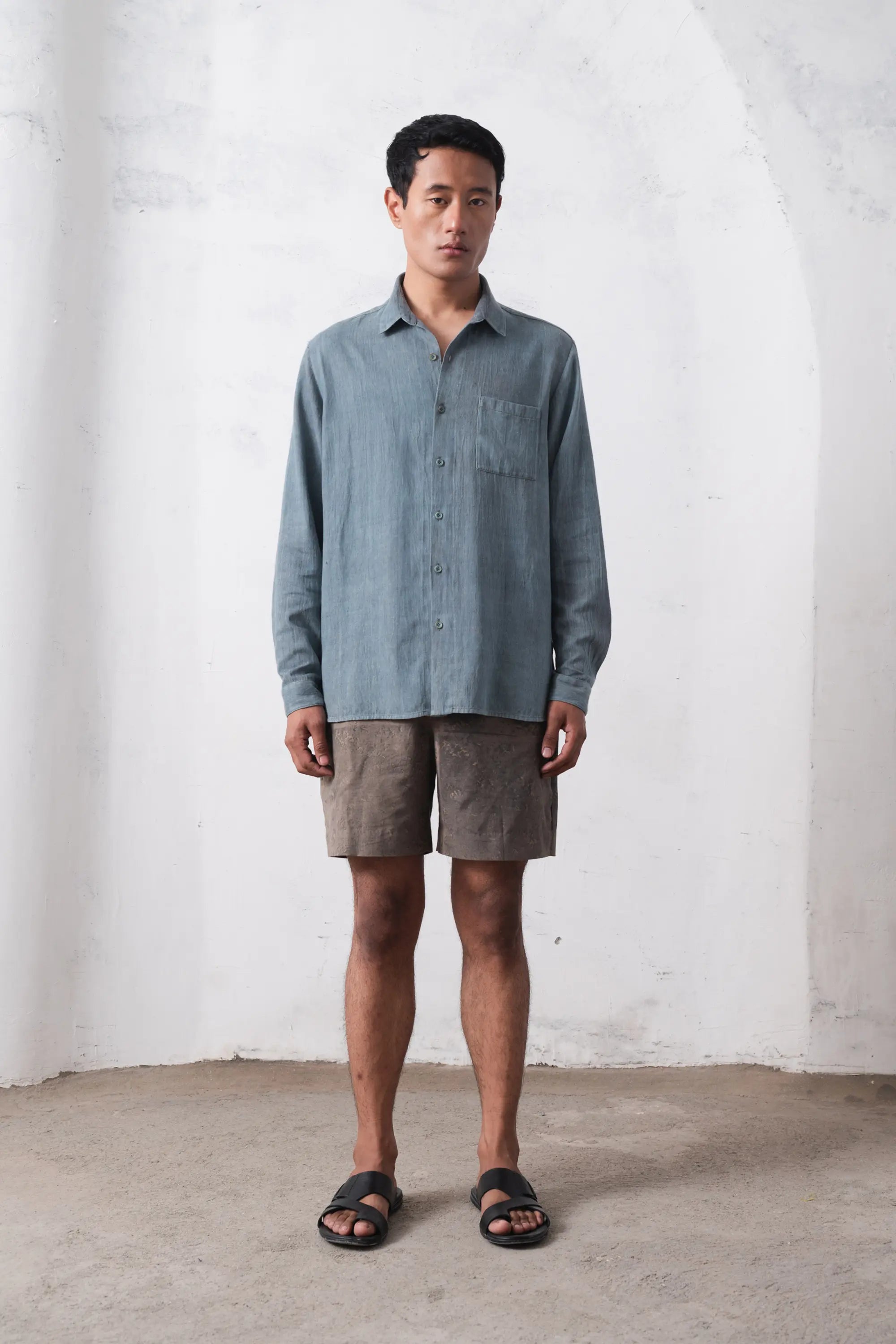 Sky Indigo Lovers Denim Shirt