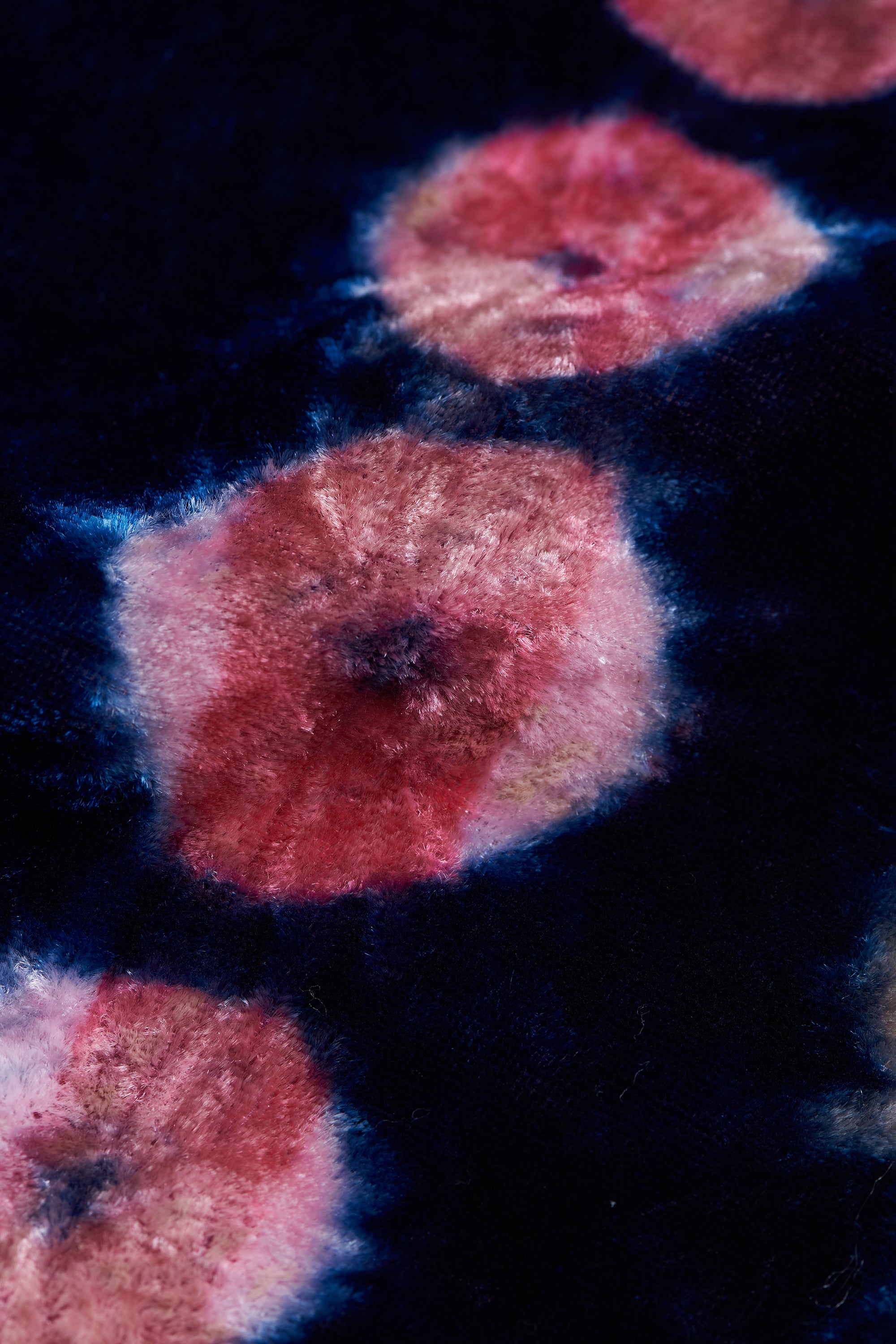 MEDIUM INDIGO BANDHANI SCARF