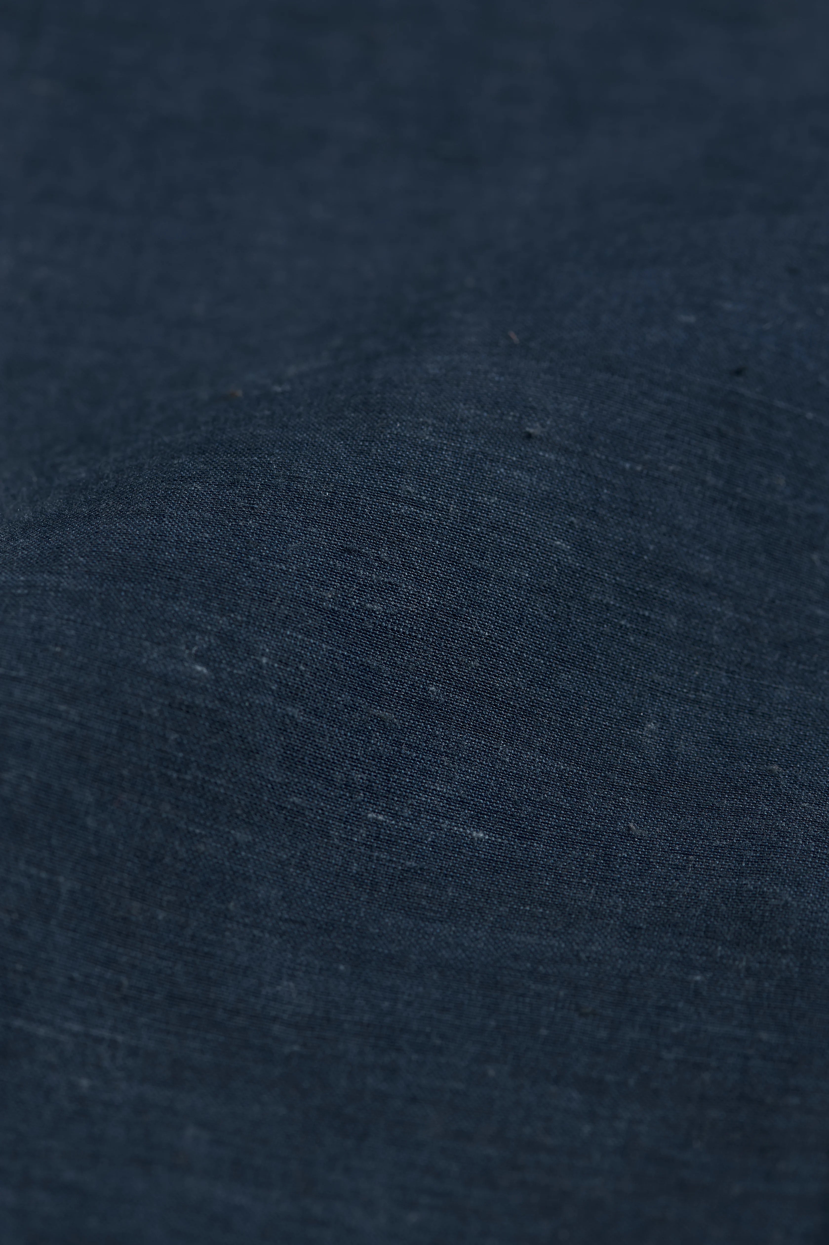 Band Collar Bandhani Shirt in Indigo
