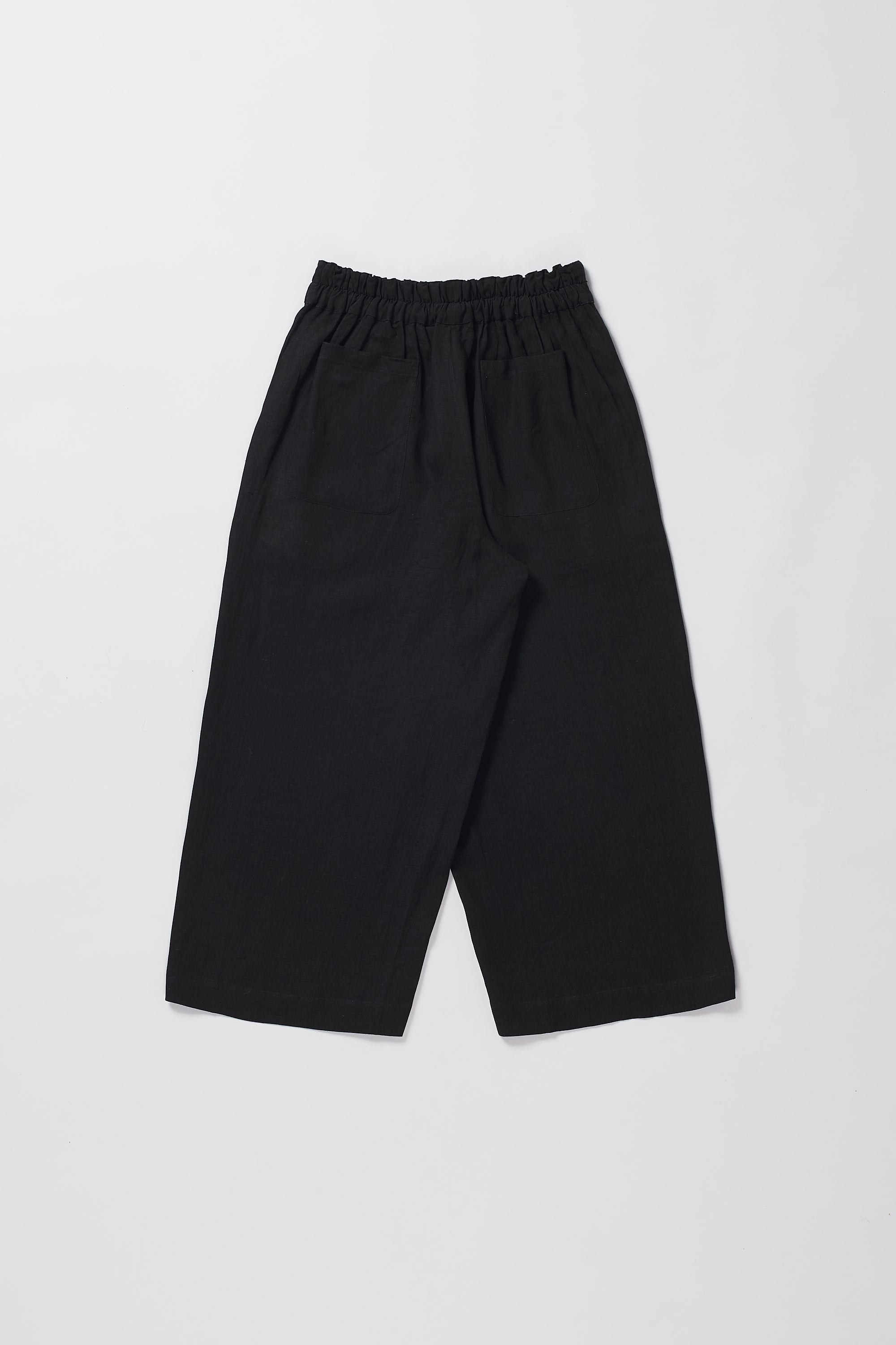 WIDE LINEN TROUSERS