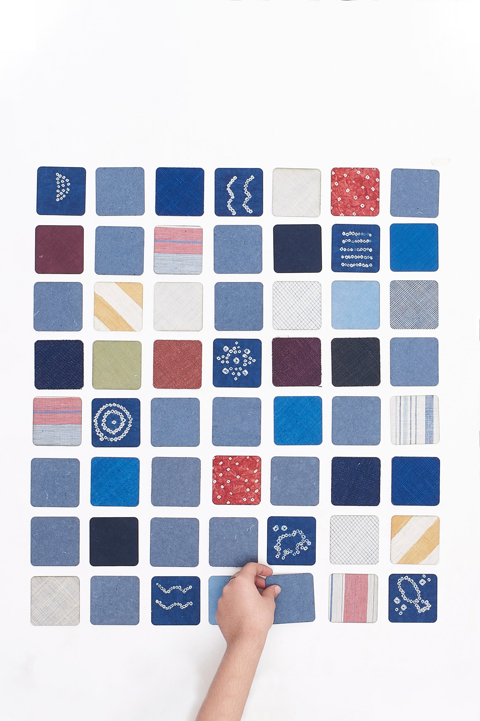 MEMORY GAME - FABRIC SWATCHES