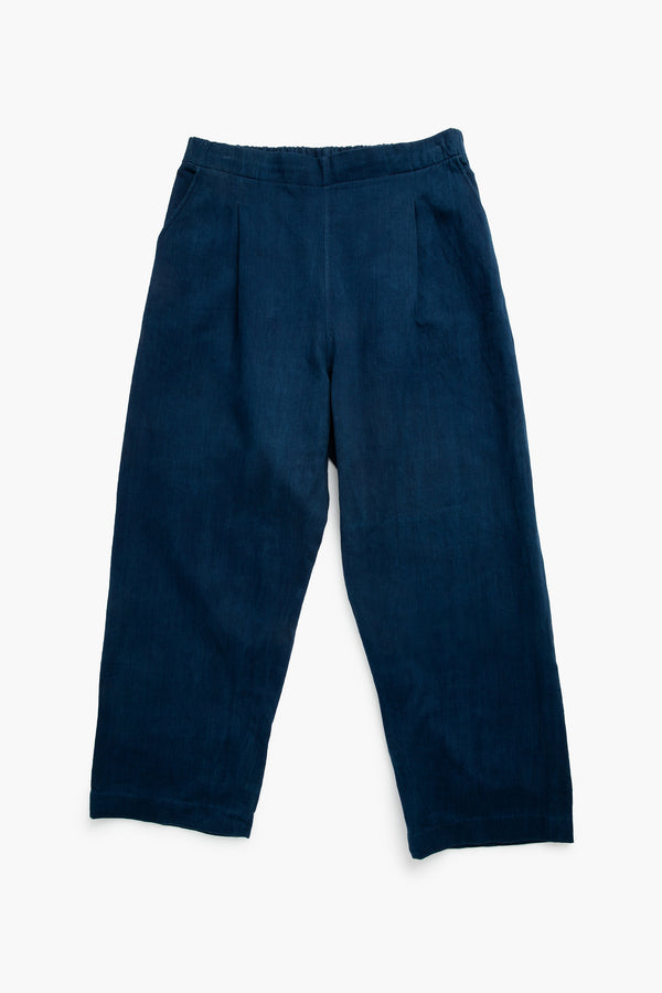 HAND-WOVEN / NATURAL INDIGO DYED / RELAXED FIT / HEIRLOOM COTTON JEANS